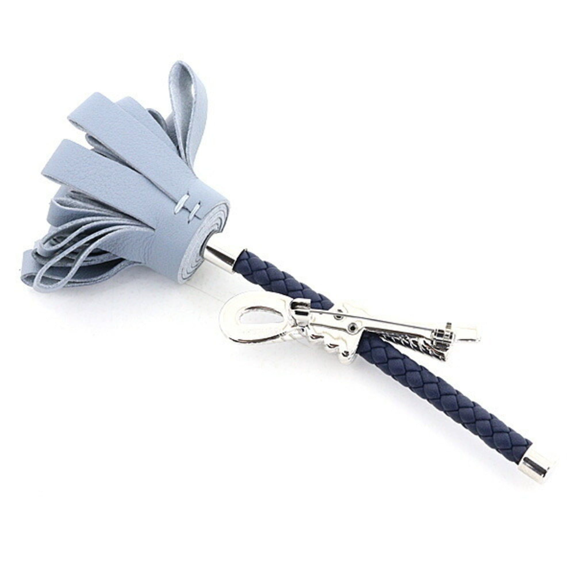 Hermes Hermes Brooch Fleur Swift Linen Blue Navy Flower Size ONE SIZE - 2 Thumbnail