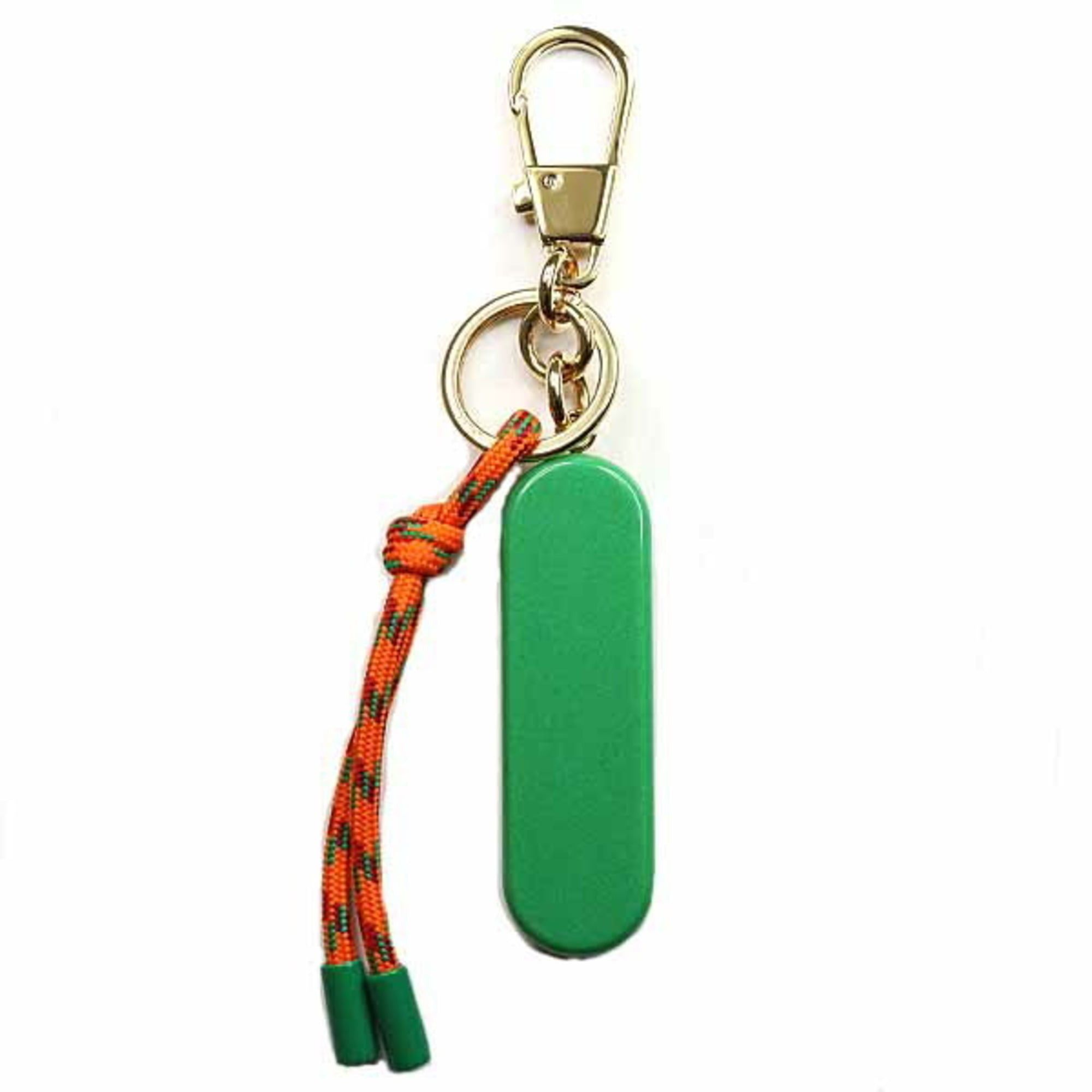 Gucci Gucci Keychain Key Holder Strap Charm 752697 Green Orange Size ONE SIZE - 3 Thumbnail