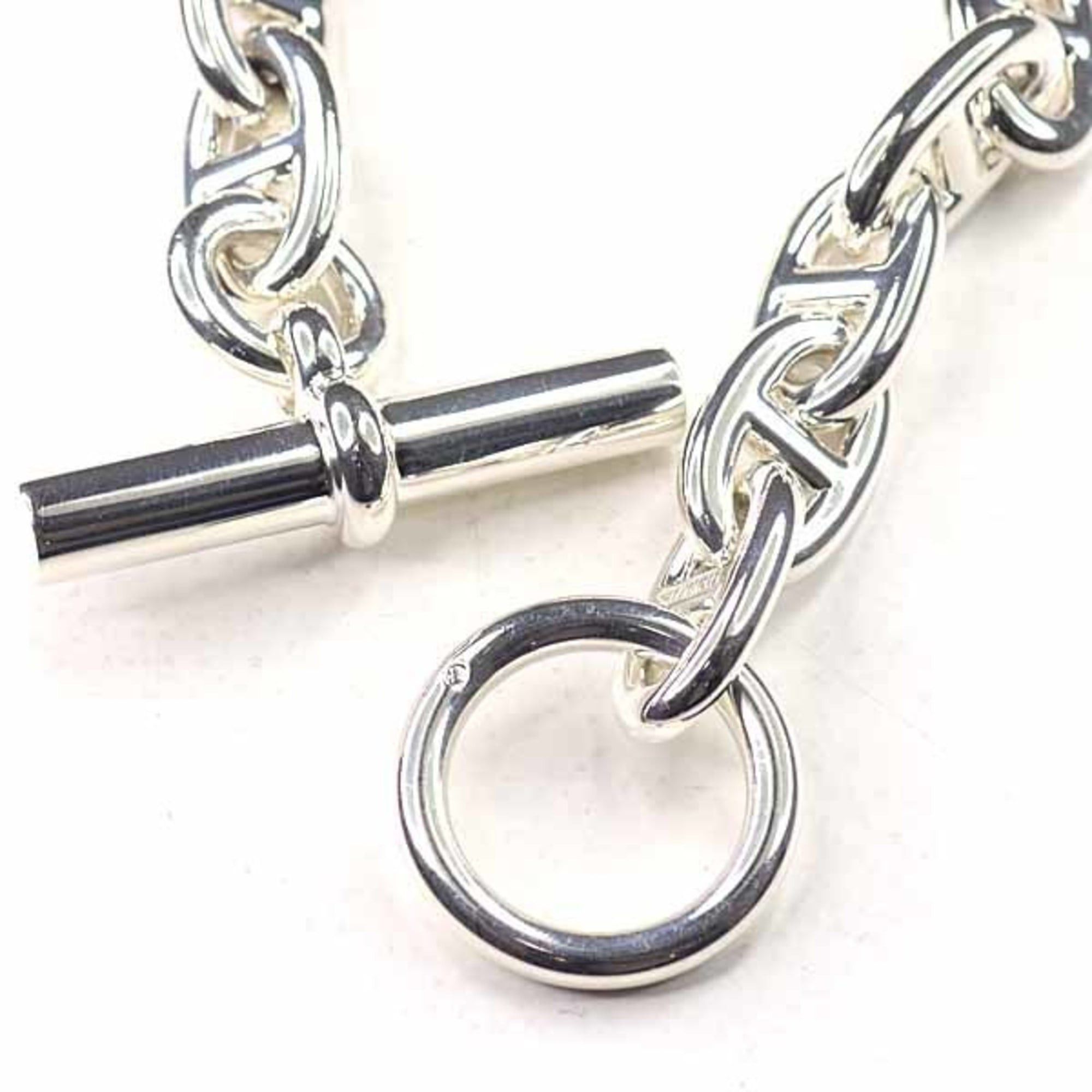 Hermes Hermes Bracelet Chaine d'Ancre MM 16 links Silver SV925 Ag925 Size ONE SIZE - 4 Thumbnail