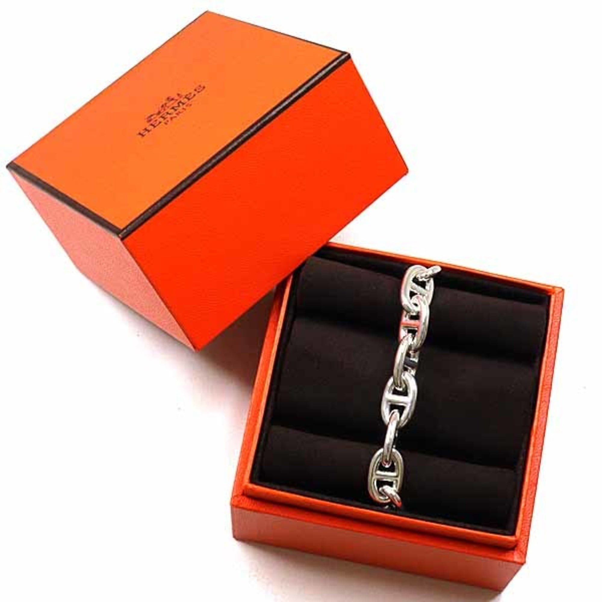 Hermes Hermes Bracelet Chaine d'Ancre MM 16 links Silver SV925 Ag925 Size ONE SIZE - 2 Thumbnail