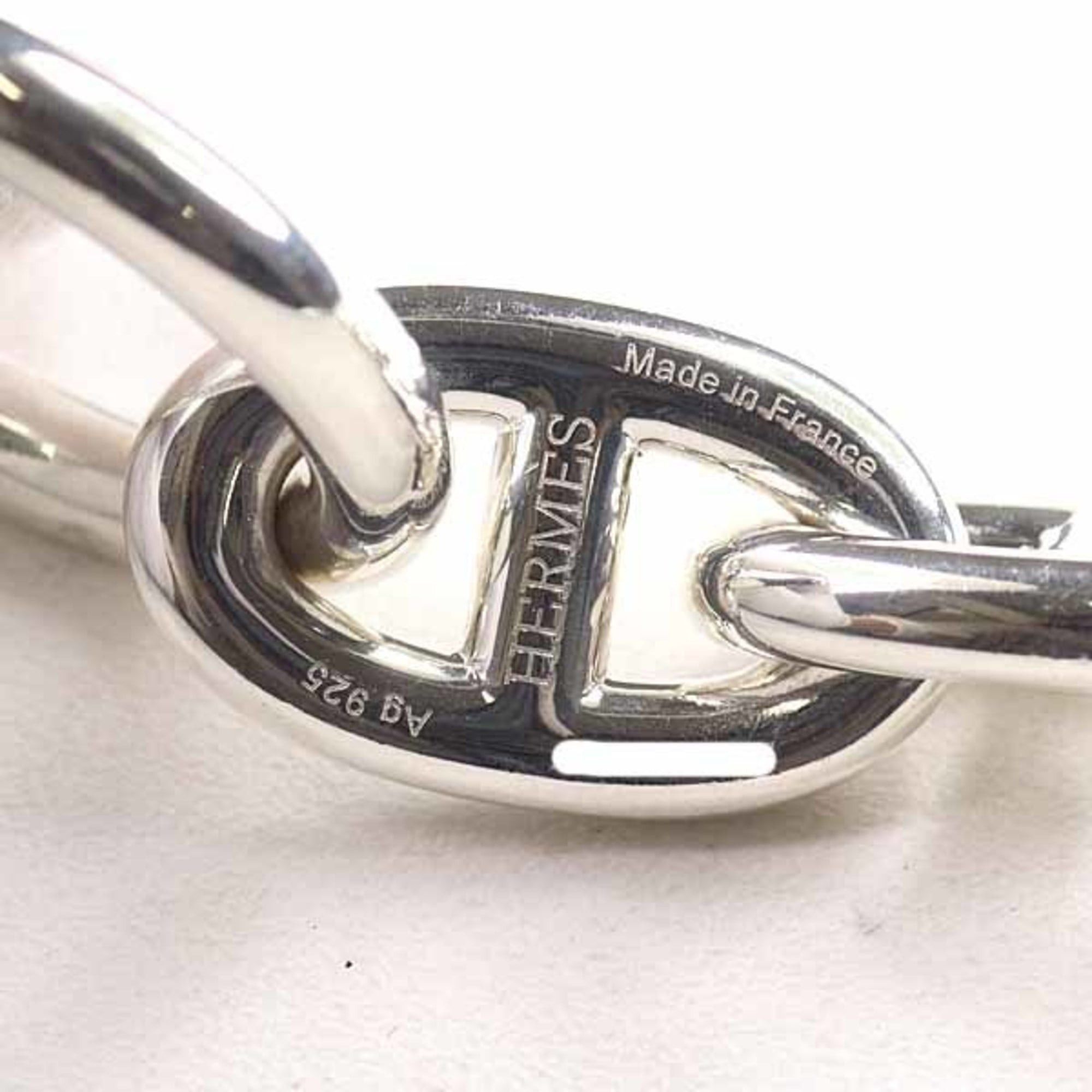 Hermes Hermes Bracelet Chaine d'Ancre MM 16 links Silver SV925 Ag925 Size ONE SIZE - 5 Thumbnail