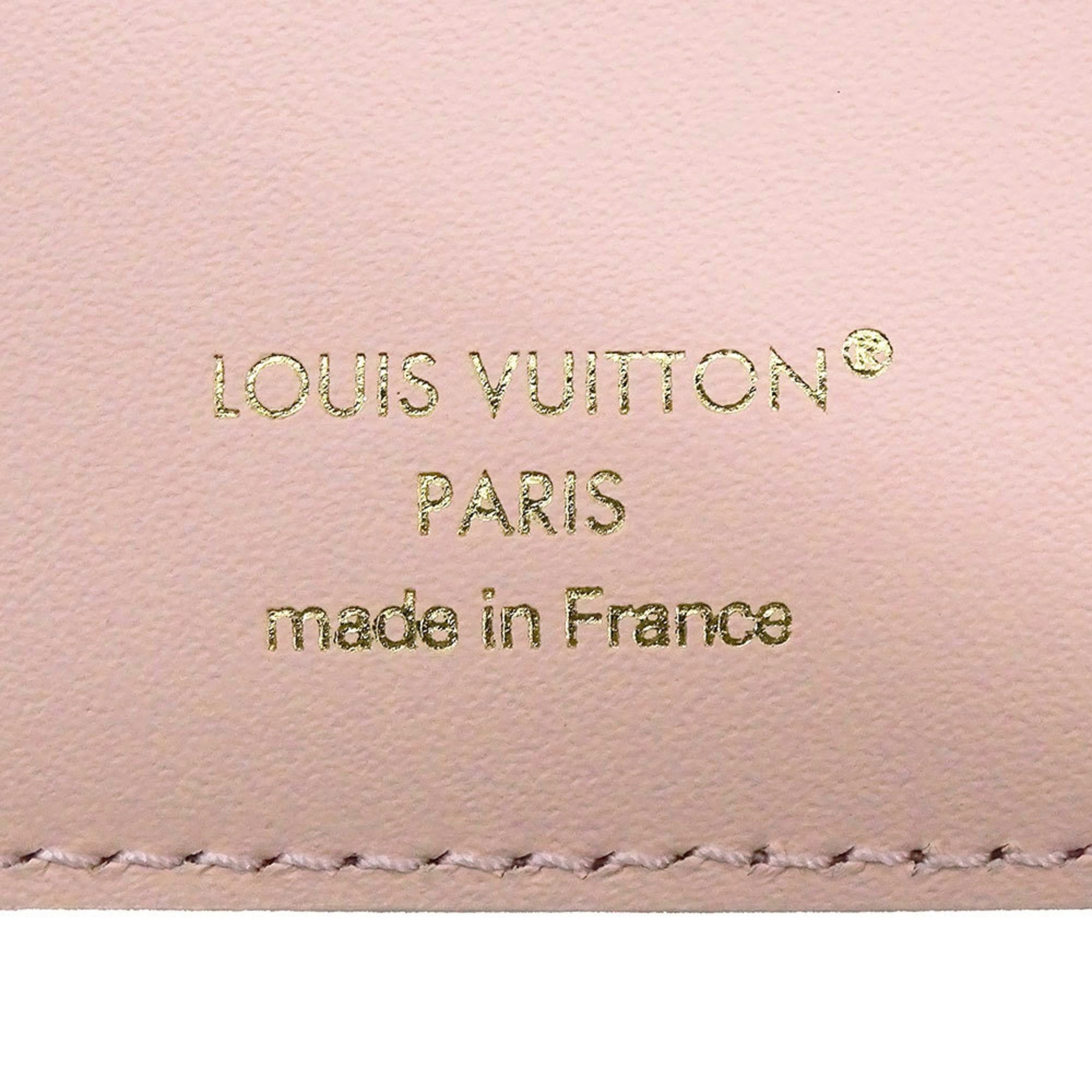 Louis Vuitton Women's Monogram Mahina Bifold Wallet, Portefeuille Claire, Bloom Gray, M13470
