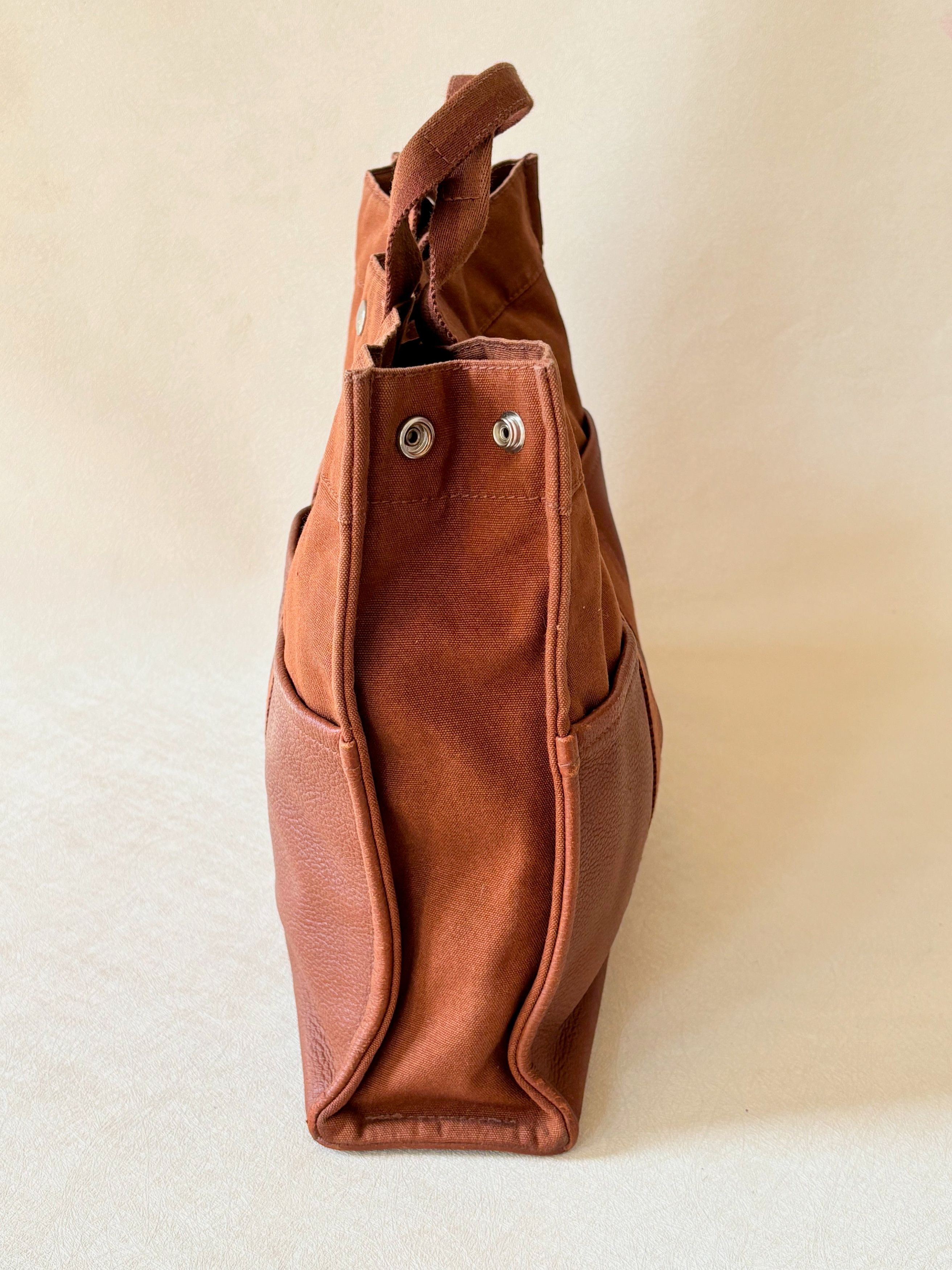 Other HERMÈS Sac Toto cuir et toile Size ONE SIZE - 8 Thumbnail