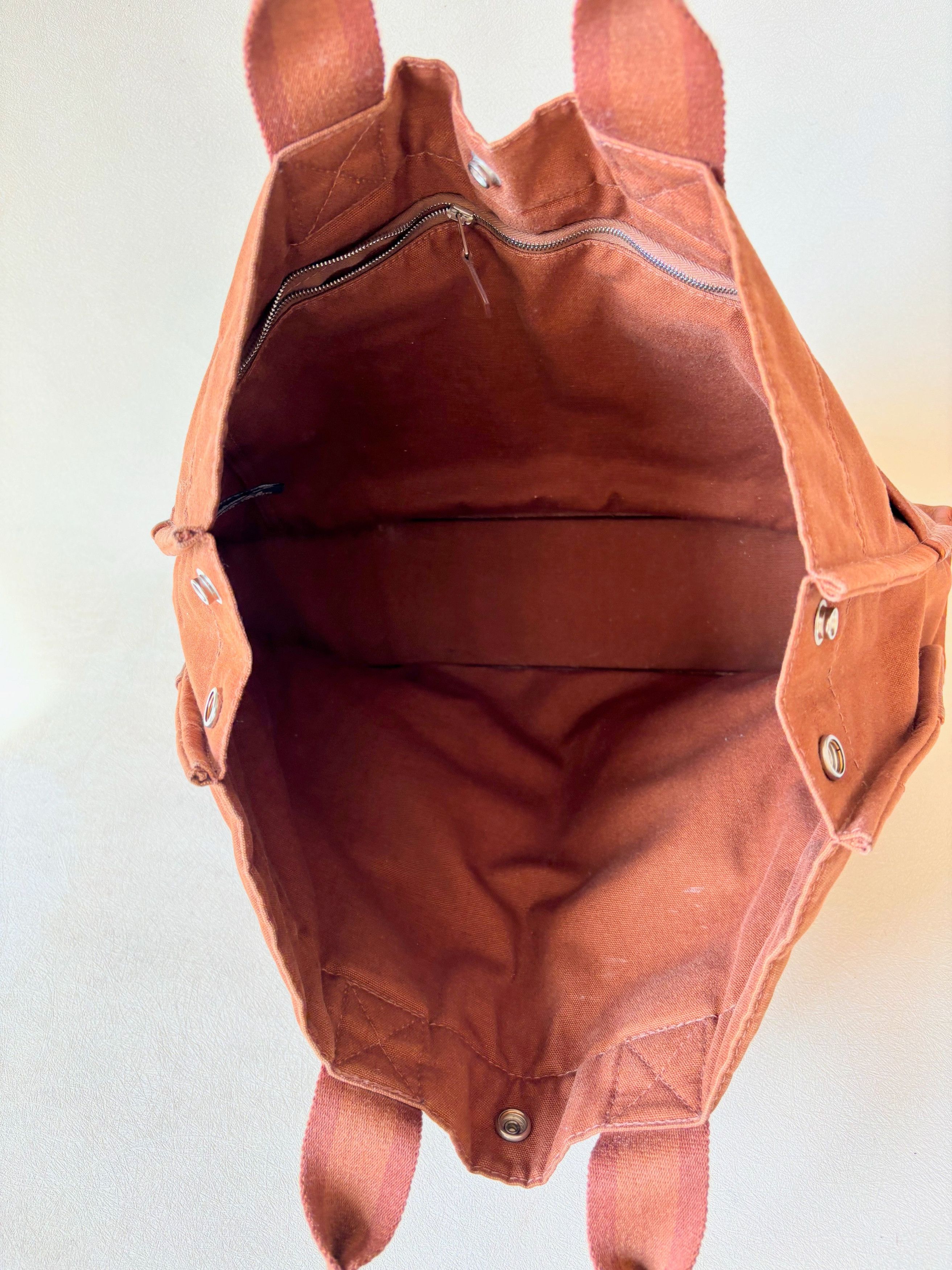 Other HERMÈS Sac Toto cuir et toile Size ONE SIZE - 10 Thumbnail