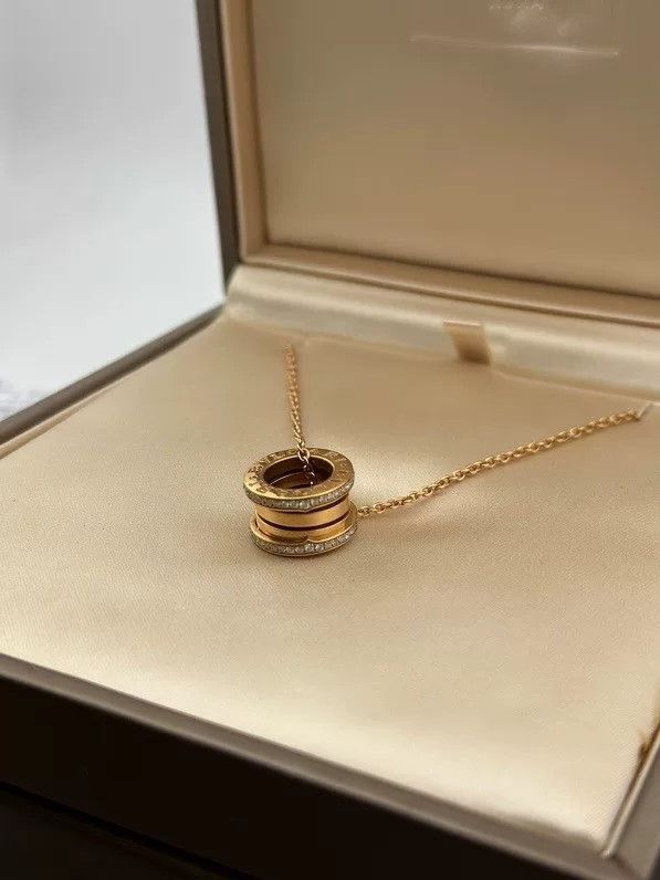 Bvlgari Bvlgari B.Zero 1 18k Rose Gold Necklace Size ONE SIZE - 8 Thumbnail