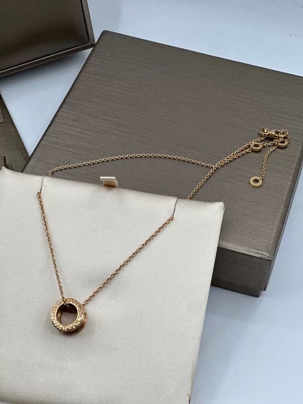 Bvlgari Bvlgari B.Zero 1 18k Rose Gold Necklace Size ONE SIZE - 3 Thumbnail