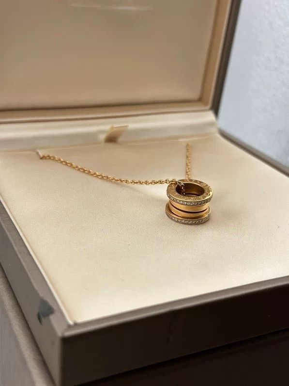 Bvlgari Bvlgari B.Zero 1 18k Rose Gold Necklace Size ONE SIZE - 7 Thumbnail