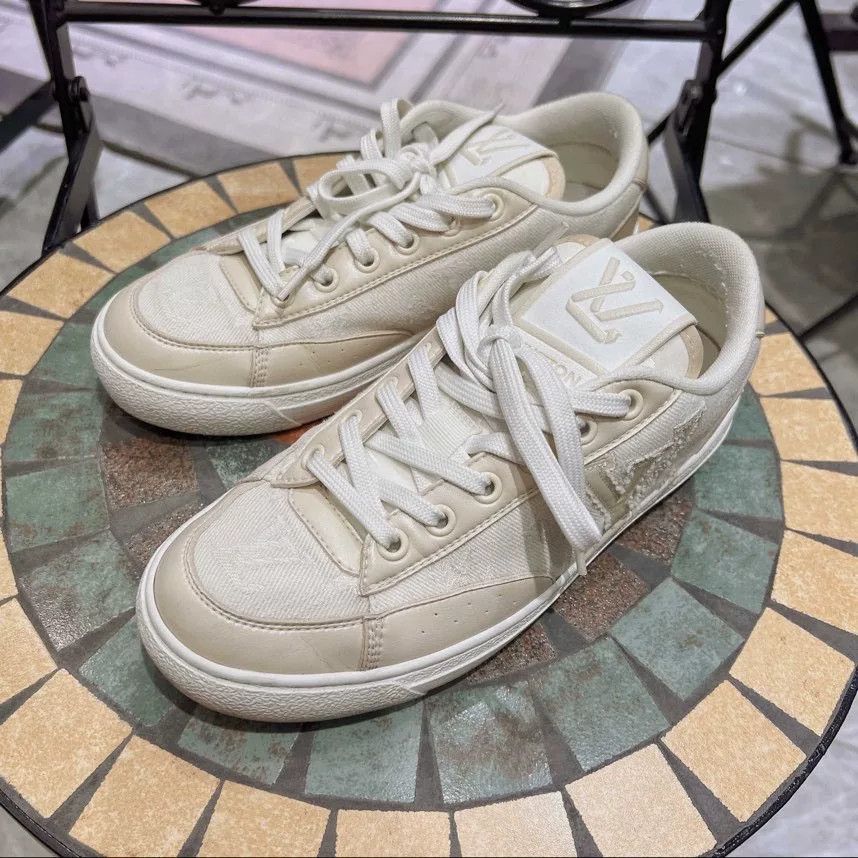 Louis Vuitton LV Charlie Low-Top Monogram Sneakers Size US 4 / IT 34 - 3 Thumbnail