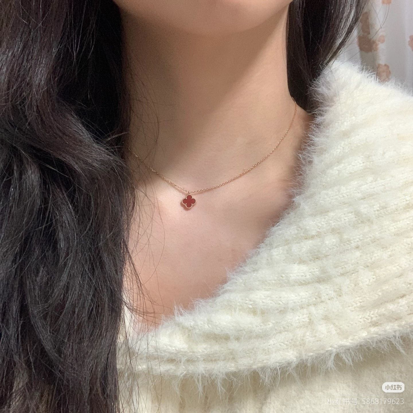 Van Cleef & Arpels Van Cleef & Arpels Red Clover Necklace Size ONE SIZE - 6 Thumbnail