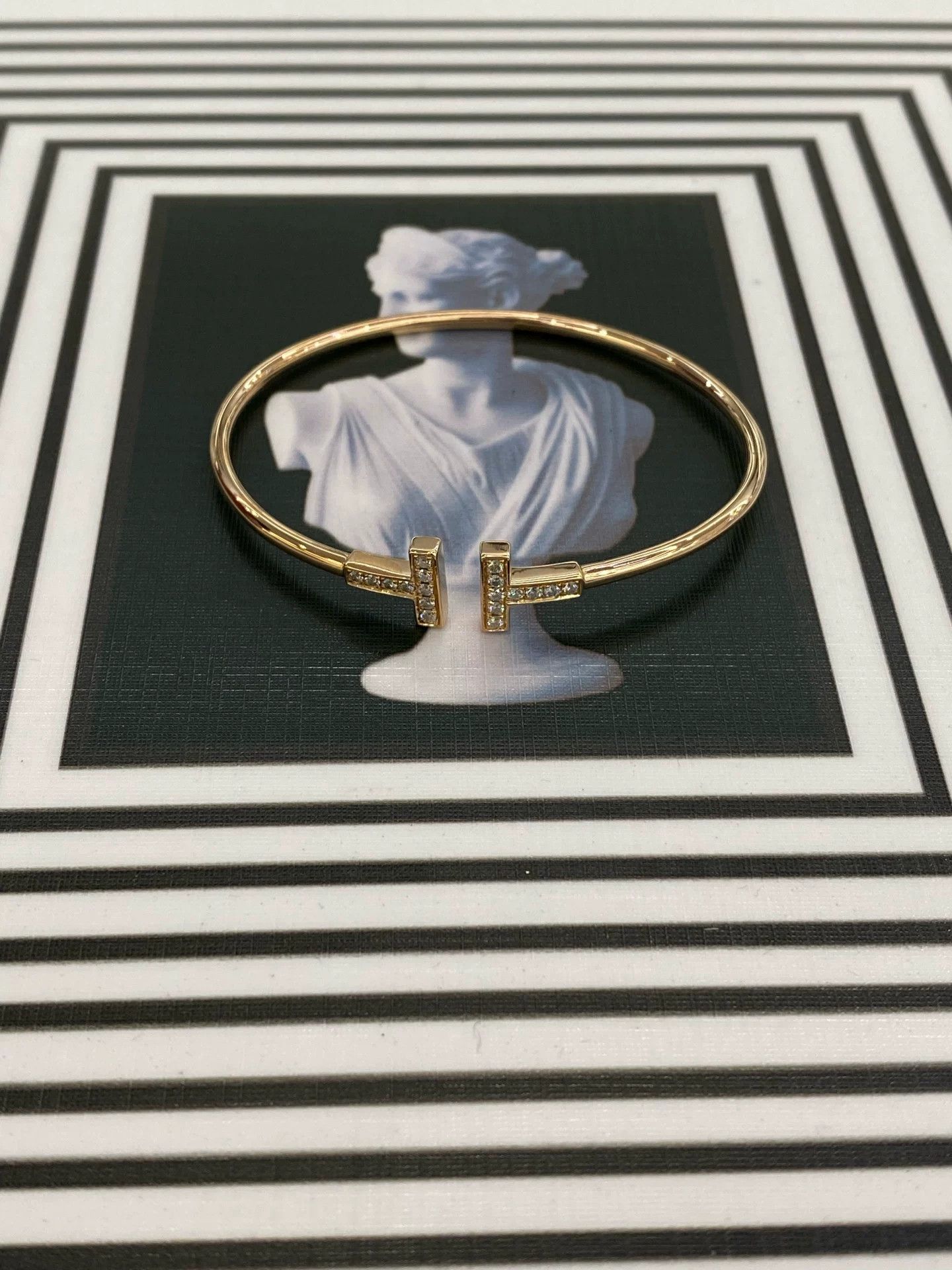 Tiffany & Co. Tiffany & Co. Double T Diamond Bracelet Size ONE SIZE - 3 Thumbnail