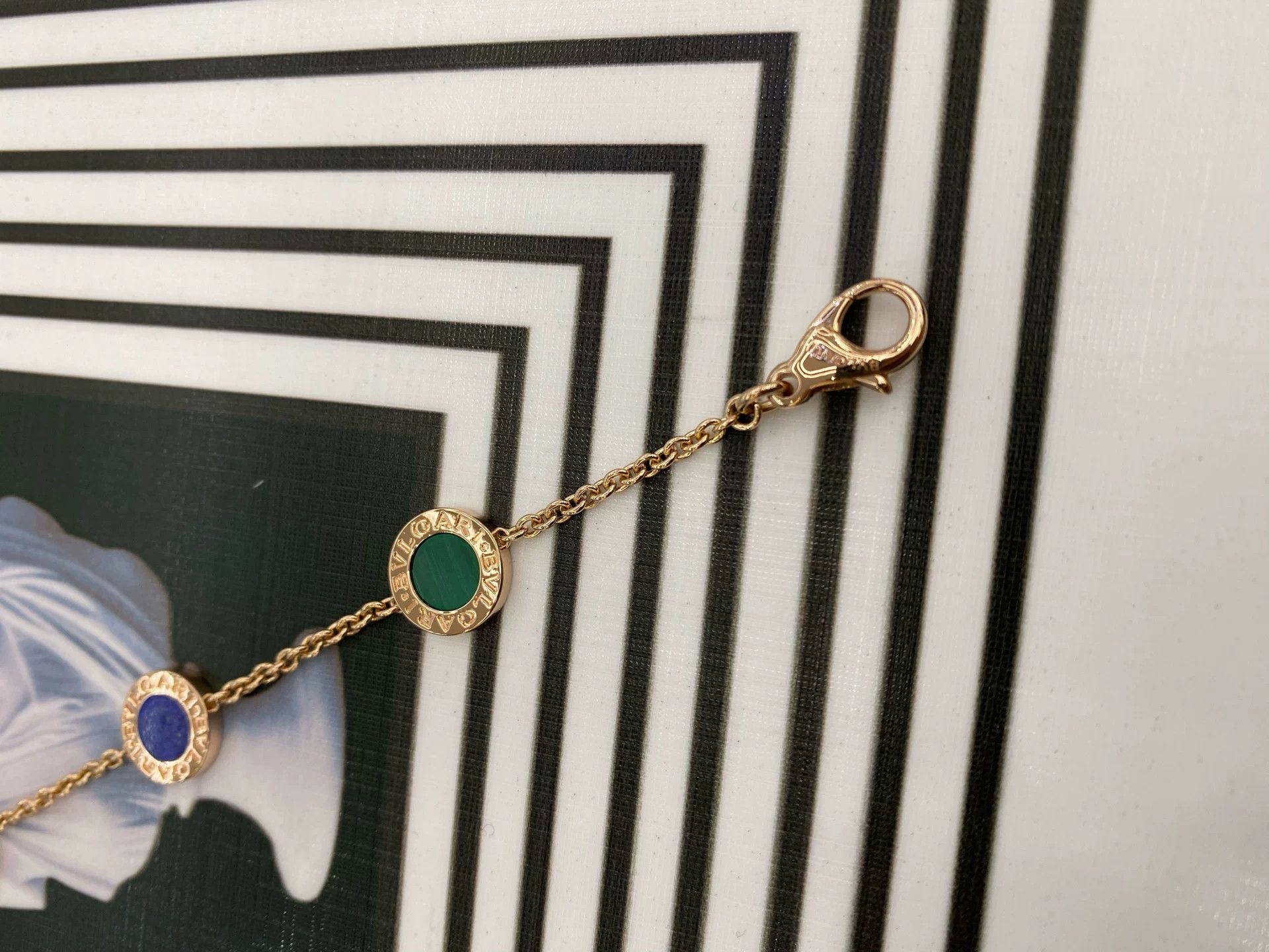 Bvlgari Bvlgari Four-Color Disc Bracelet Size ONE SIZE - 7 Thumbnail