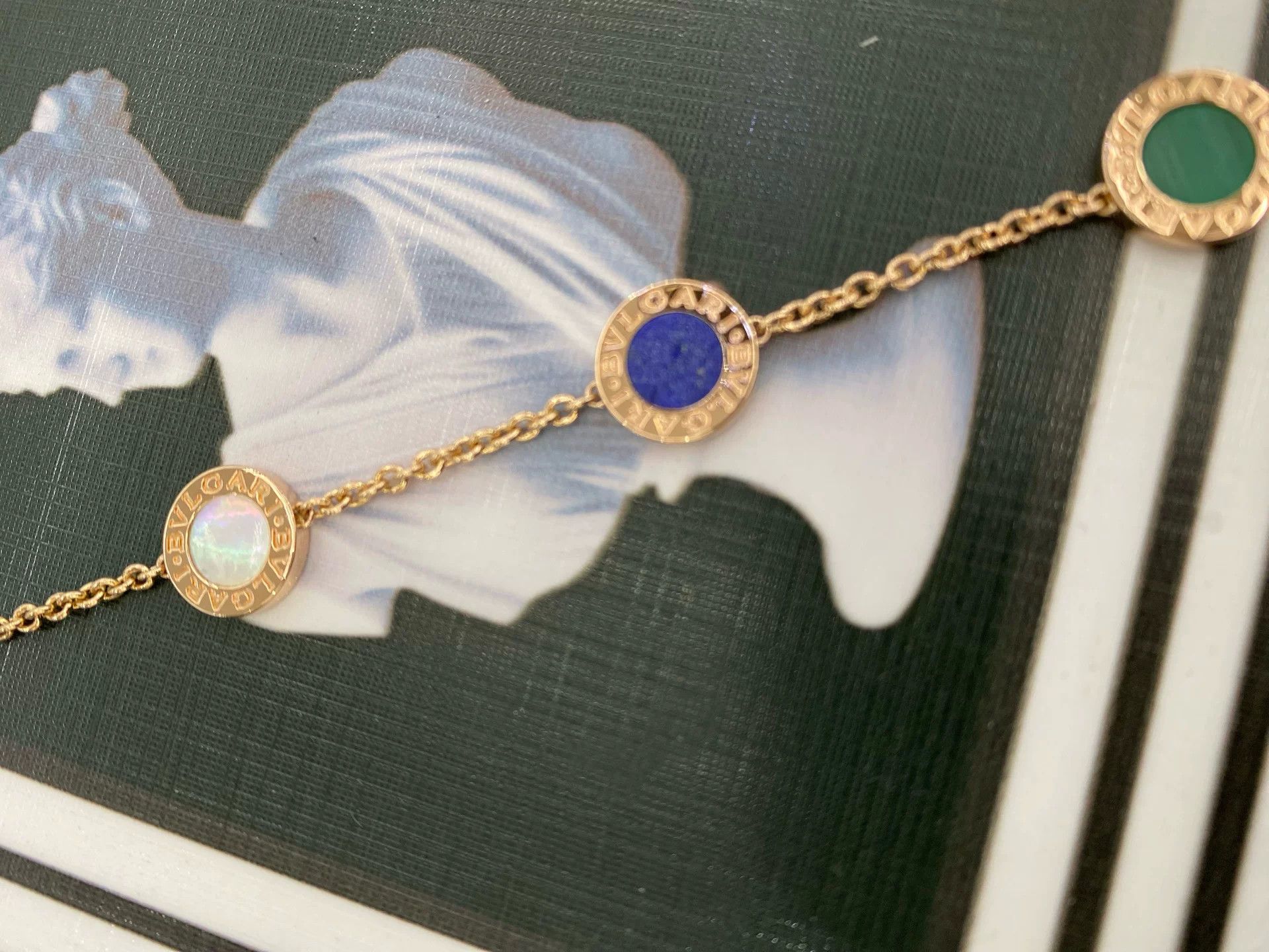 Bvlgari Bvlgari Four-Color Disc Bracelet Size ONE SIZE - 9 Thumbnail