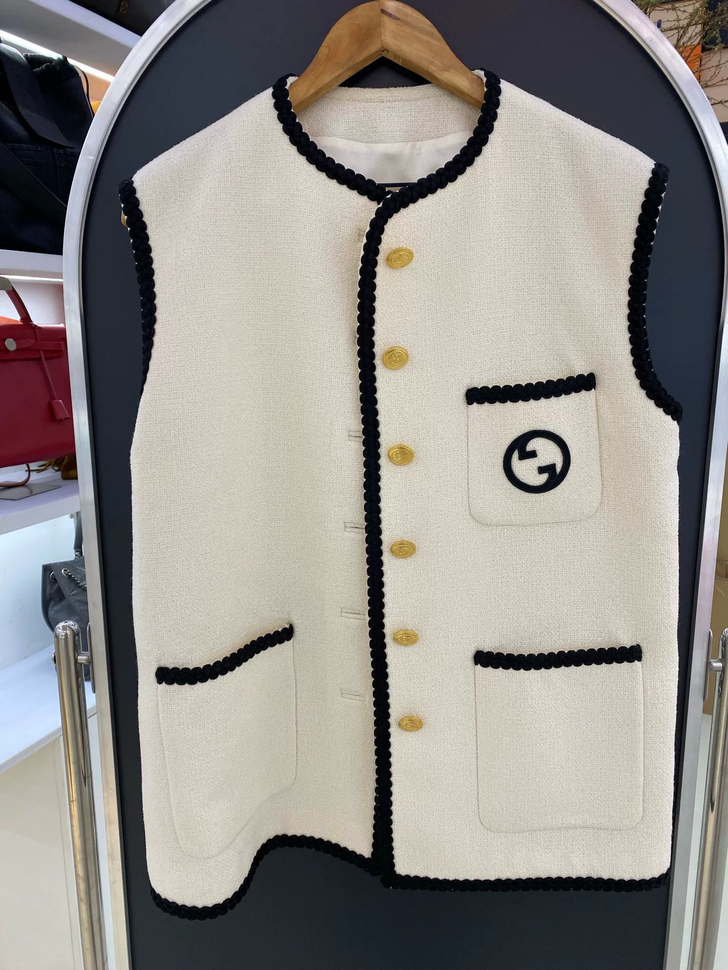 Gucci Gucci Wool Vest Size 40 Size S / US 4 / IT 40 - 2 Thumbnail