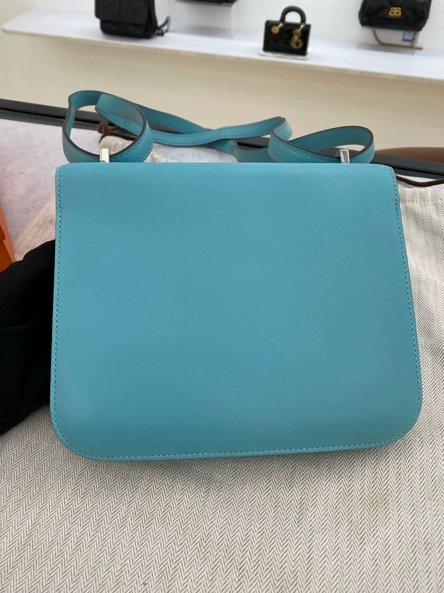 Hermes Hermes Constance 19 Macaron Blue Swift Size ONE SIZE - 2 Thumbnail