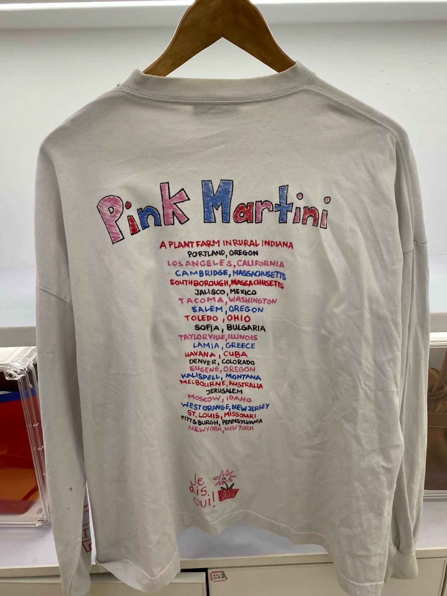 Balenciaga Balenciaga x Pink Martini Music Tee Size S / US 4 / IT 40 - 2 Thumbnail