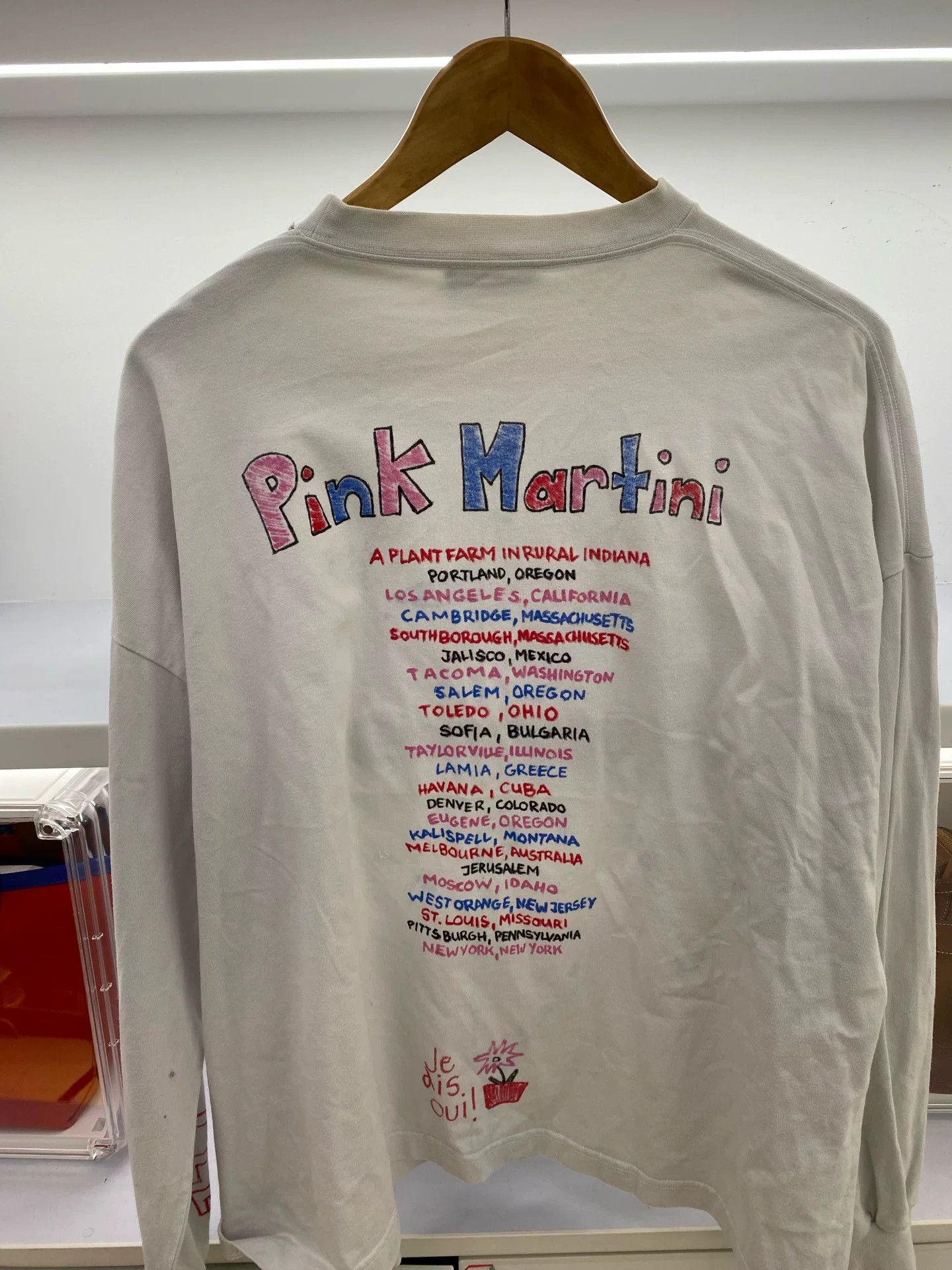 Balenciaga Balenciaga x Pink Martini Music Tee Size S / US 4 / IT 40 - 3 Thumbnail