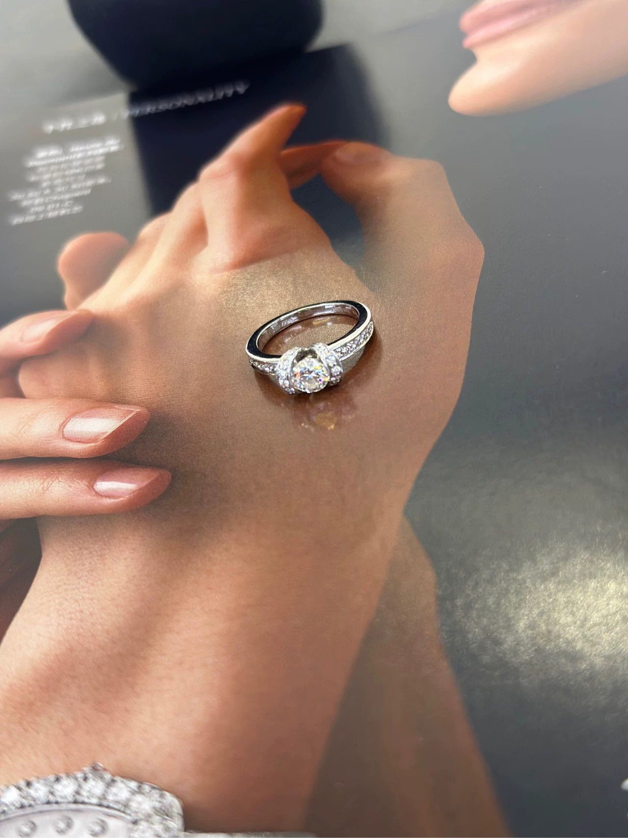 Tiffany & Co. Tiffany Ribbon 0.50ct Diamond Ring Size ONE SIZE - 5 Thumbnail