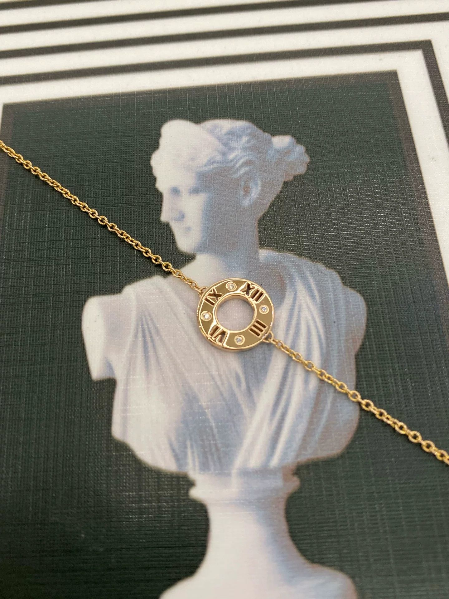 Tiffany & Co. Tiffany Atlas Roman Numeral Bracelet 18K Size ONE SIZE - 4 Thumbnail