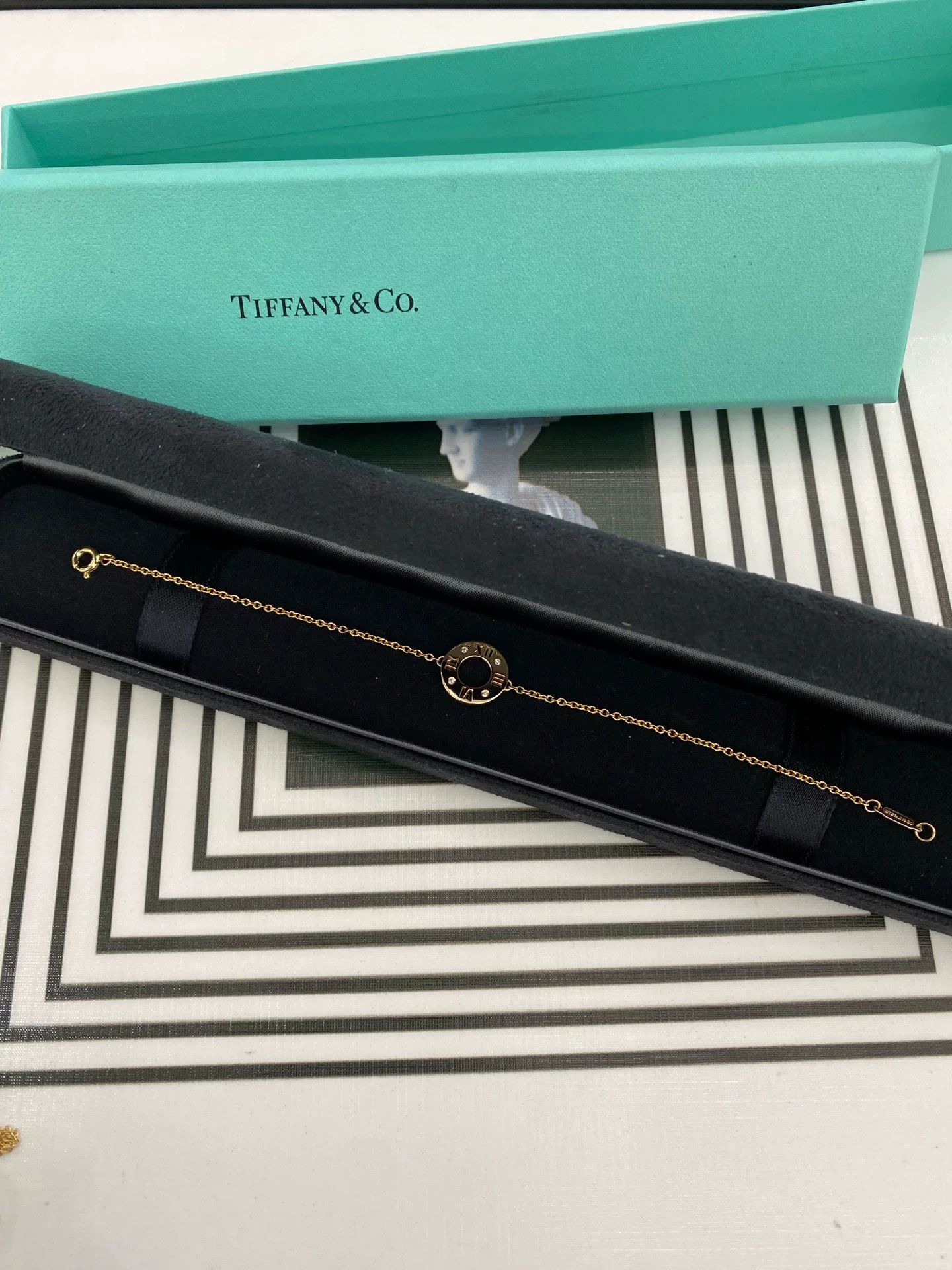 Tiffany & Co. Tiffany Atlas Roman Numeral Bracelet 18K Size ONE SIZE - 2 Thumbnail