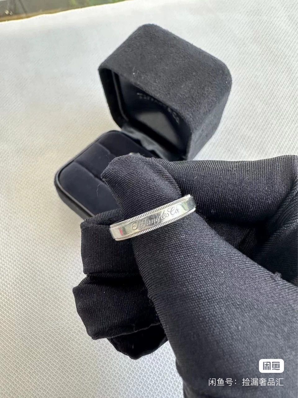 Tiffany & Co. Tiffany Platinum Plain Band Ring Size ONE SIZE - 2 Thumbnail