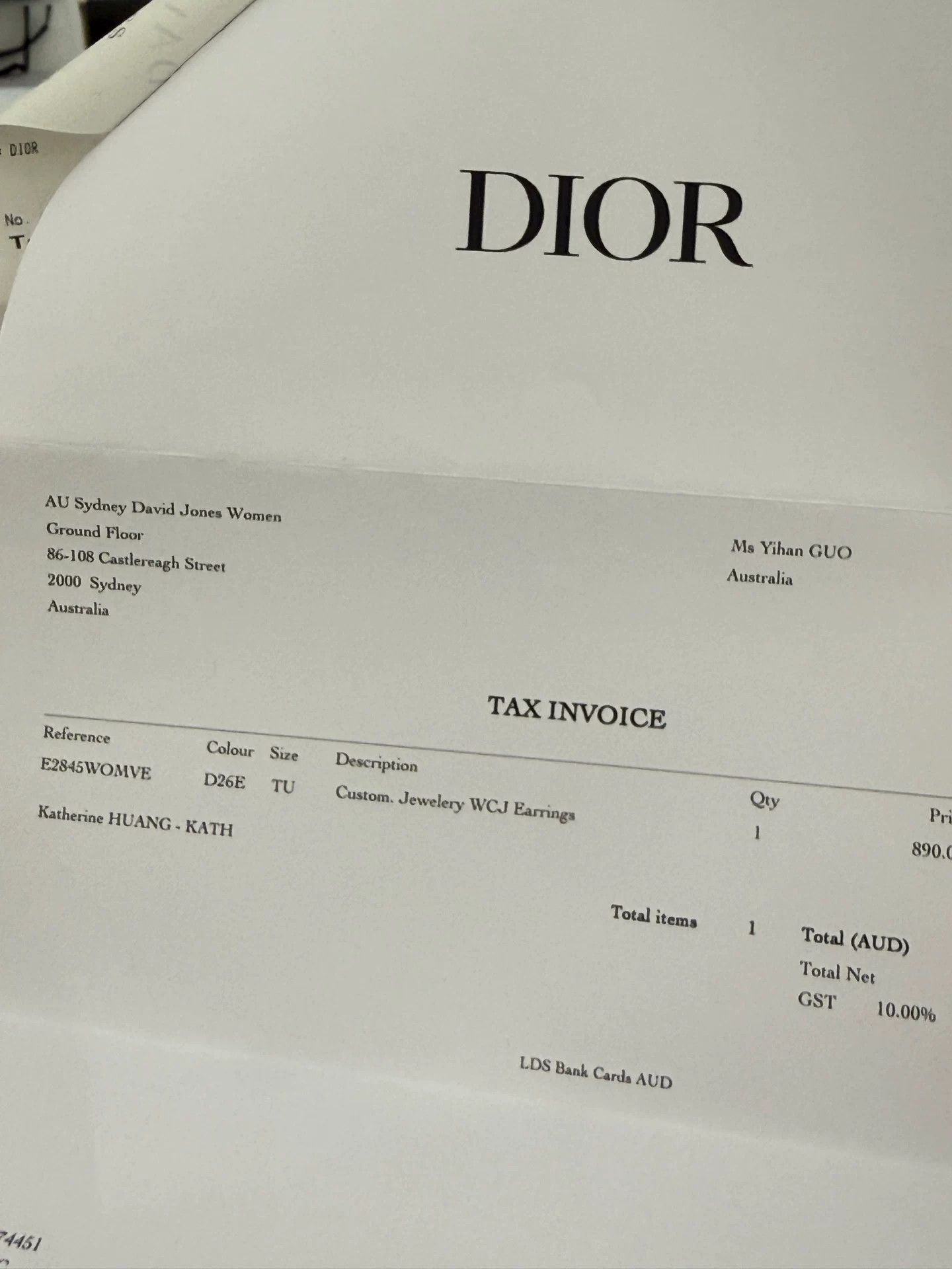 Dior Dior Clip-on Earrings Size ONE SIZE - 5 Thumbnail