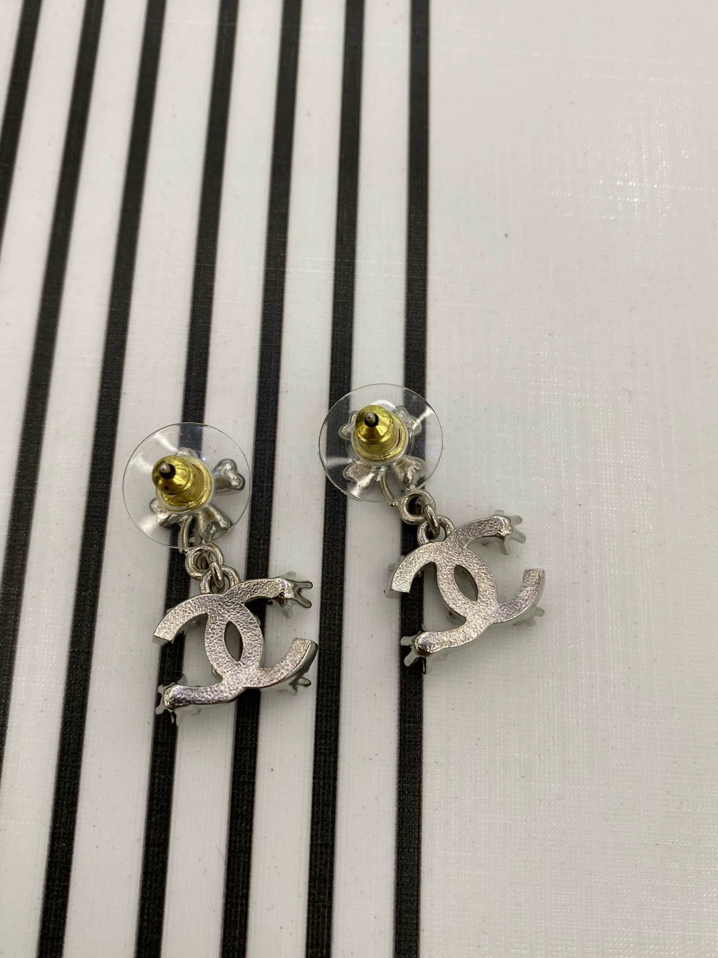 Chanel Chanel 23p Clover Diamond Double C Earrings Size ONE SIZE - 5 Thumbnail