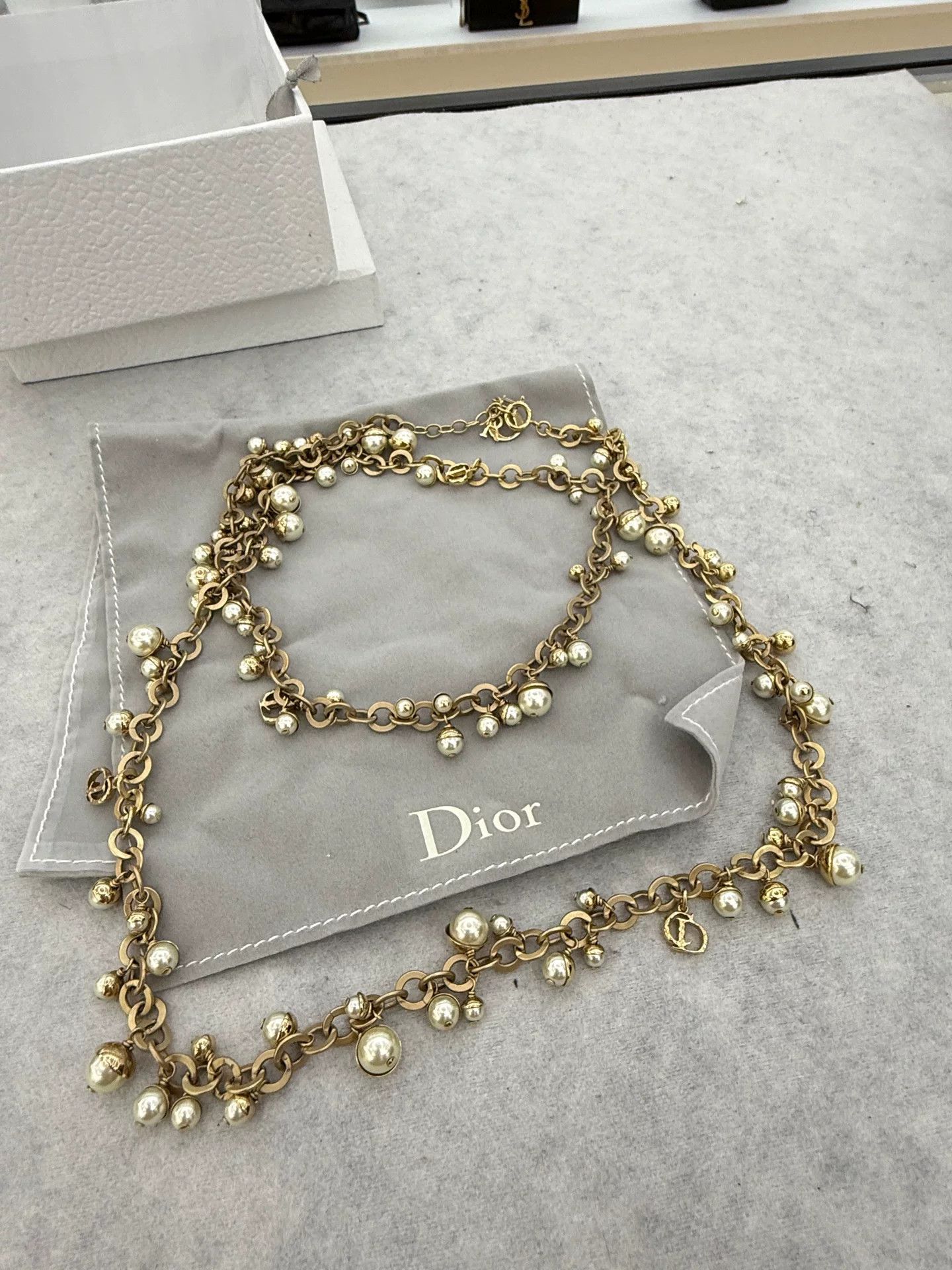 Dior Dior Pearl Sweater Chain Size ONE SIZE - 8 Thumbnail