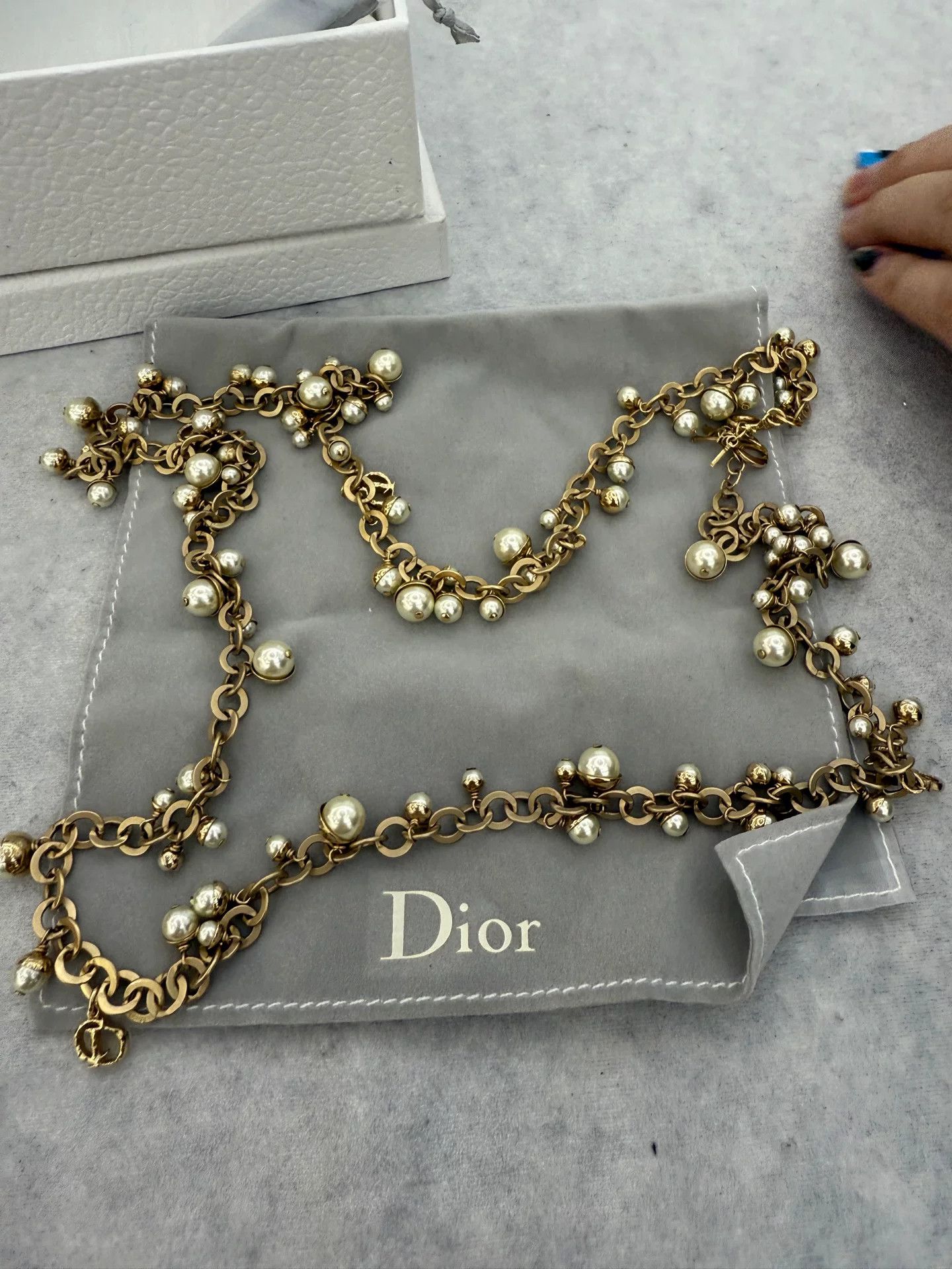 Dior Dior Pearl Sweater Chain Size ONE SIZE - 2 Thumbnail