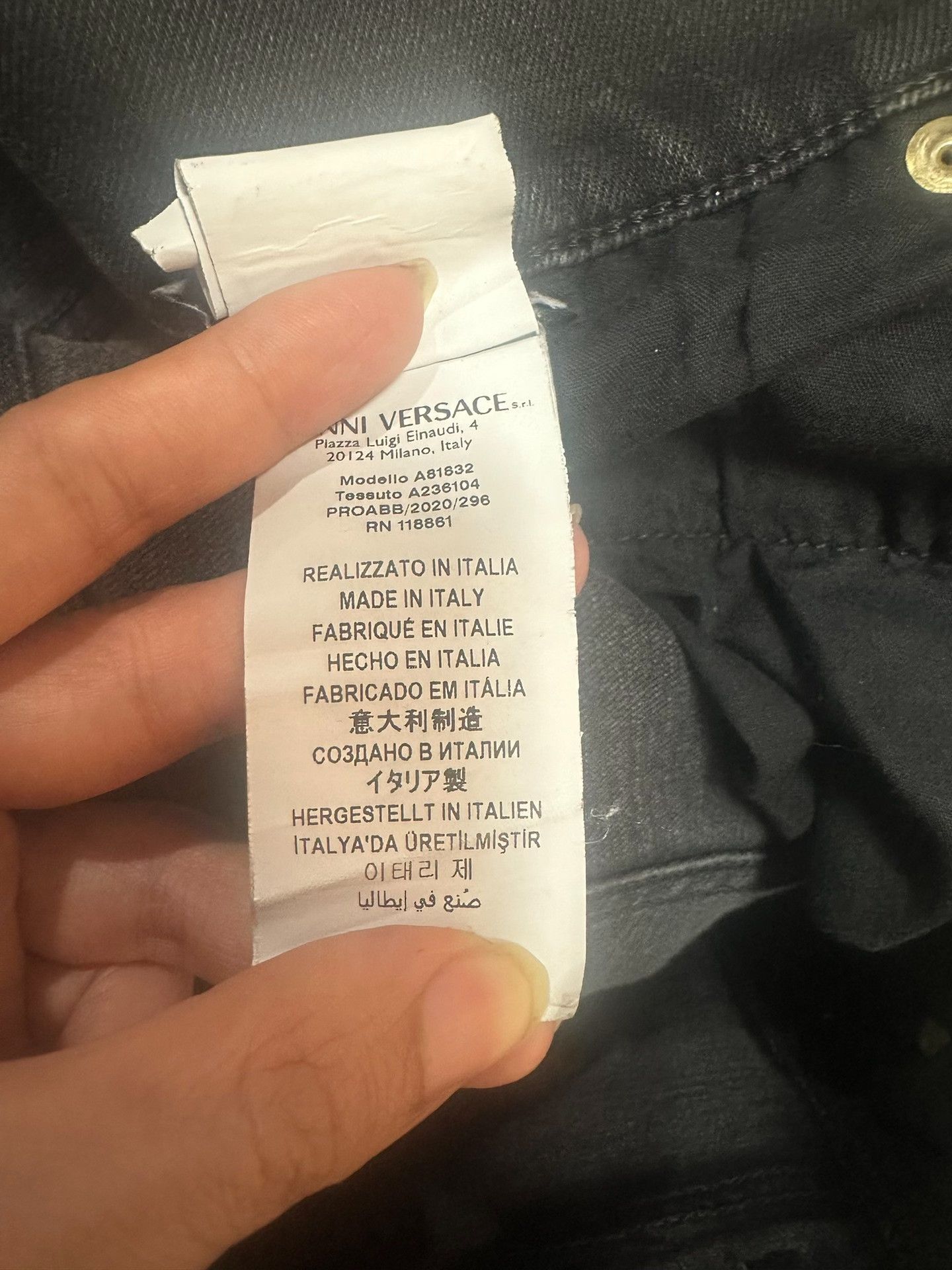 Versace Versace High-End Show Jeans Size US 36 / EU 52 - 8 Thumbnail