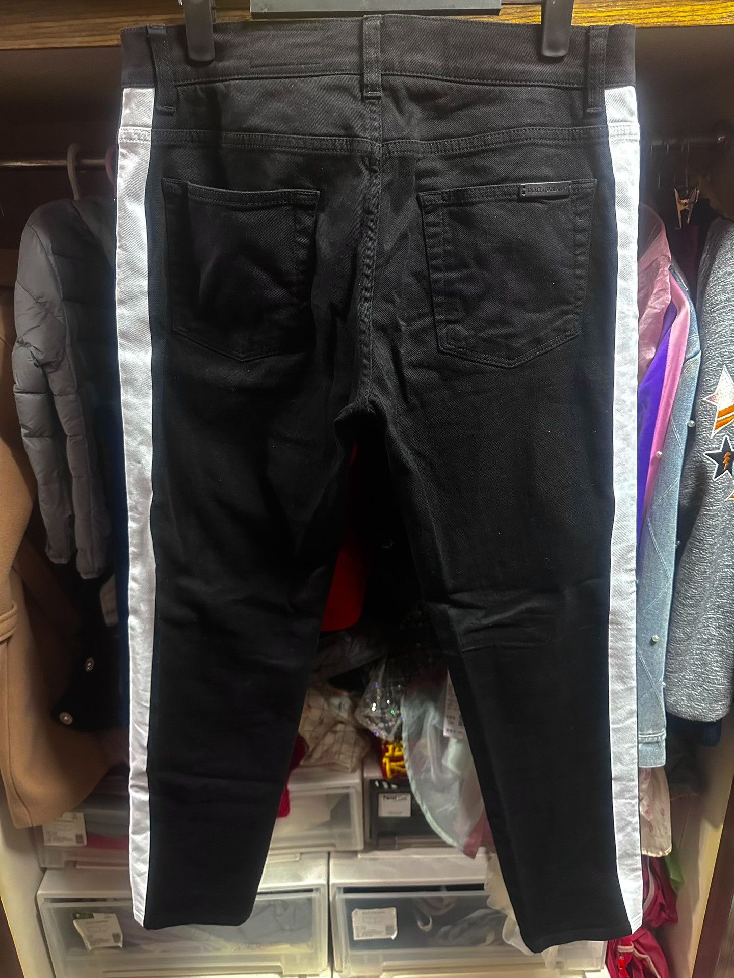 Dolce & Gabbana Dolce & Gabbana Crown Embroidery Jeans 48 Size US 32 / EU 48 - 2 Thumbnail