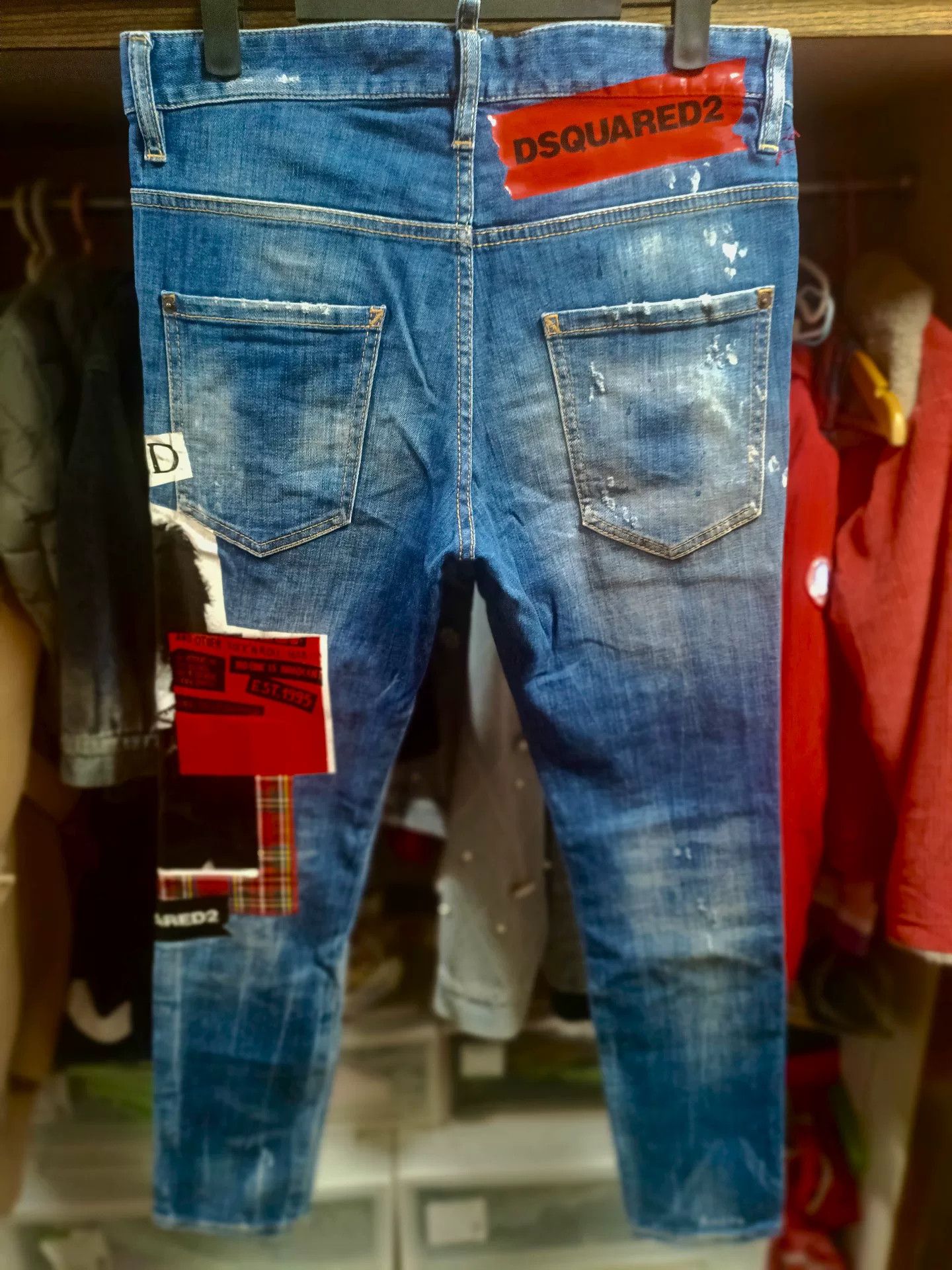Dsquared2 Dsquared2 MJ Memorial Skater Jeans Size US 28 / EU 44 - 2 Thumbnail