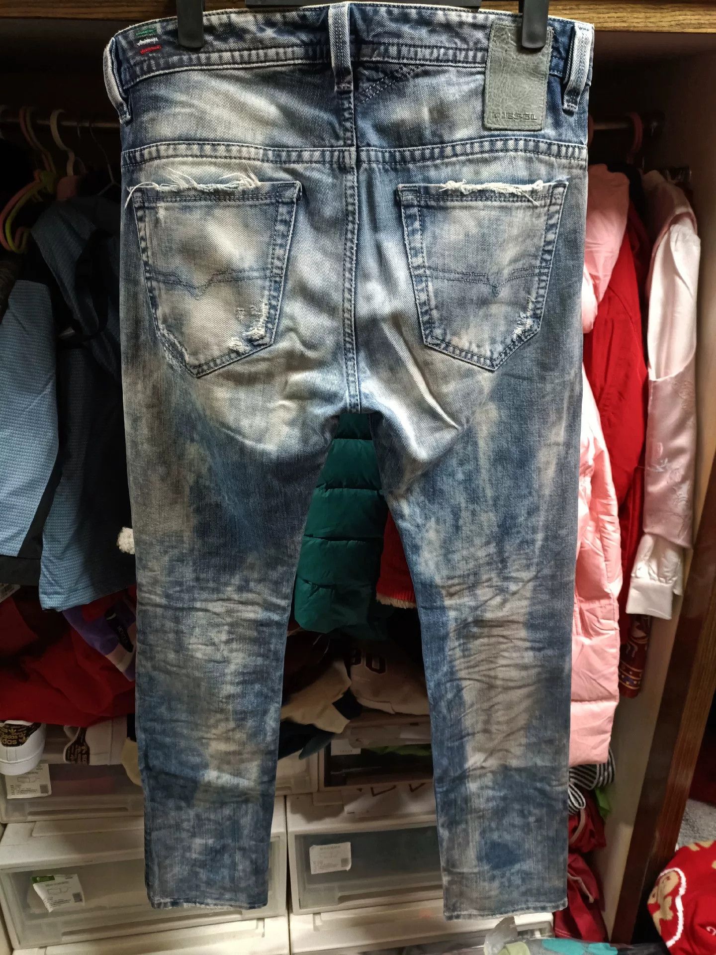 Diesel Diesel Thavar 829B Jeans Size US 28 / EU 44 - 2 Thumbnail