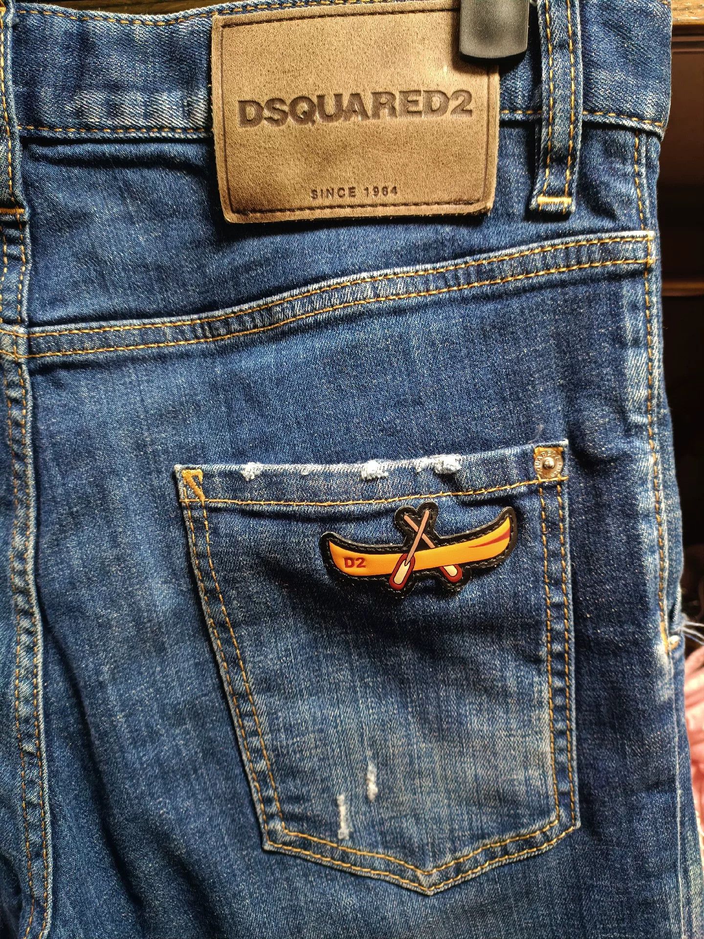 Dsquared2 Dsquared2 Sailboat Nylon Patchwork Cargo Jeans Size US 28 / EU 44 - 7 Thumbnail