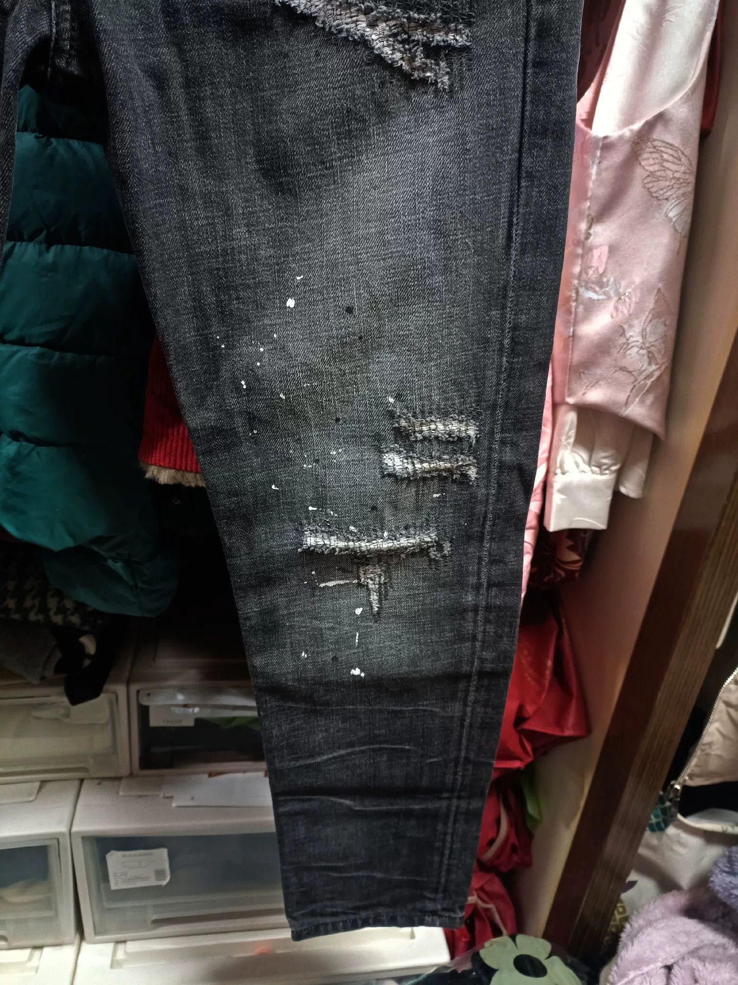Diesel Diesel D-vider 083AB Jeans Size US 29 - 6 Thumbnail