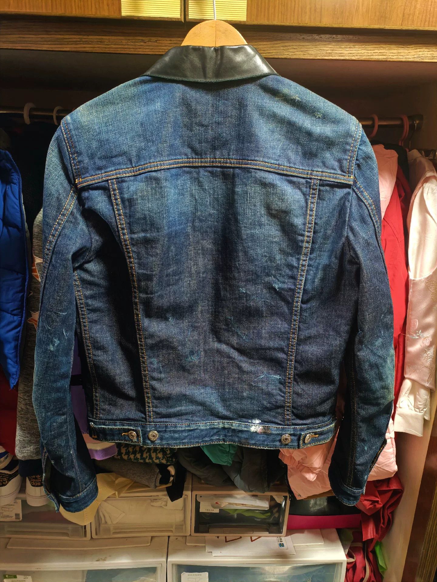 Dsquared2 Dsquared2 Limited Denim Short Jacket Size US S / EU 44-46 / 1 - 2 Thumbnail