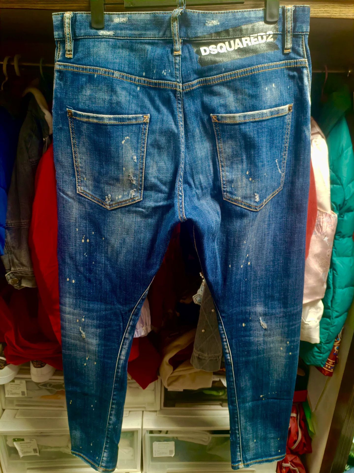 Dsquared2 DSQUARED2 D2 Runway CKT Jeans Size US 32 / EU 48 - 2 Thumbnail