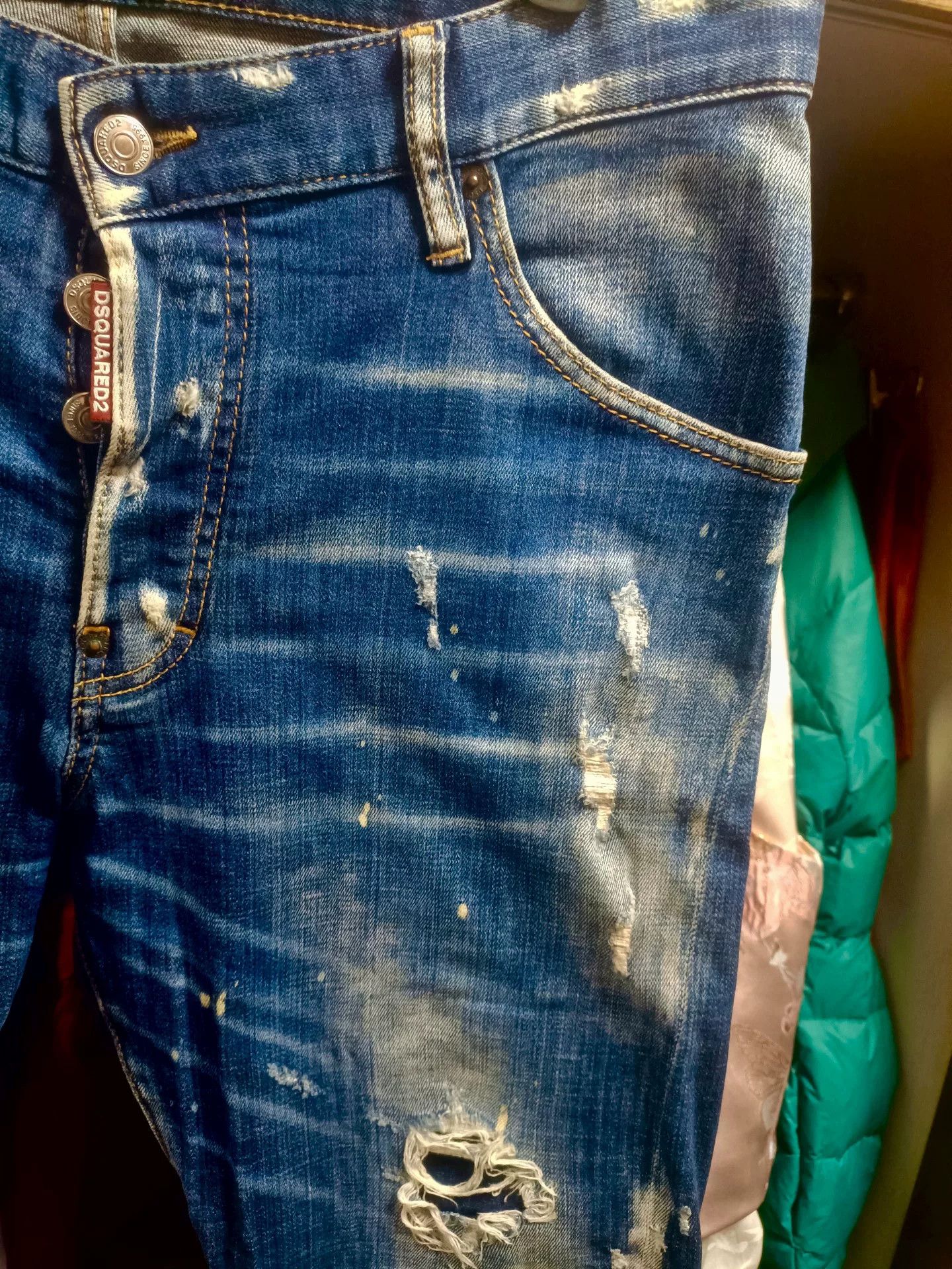 Dsquared2 DSQUARED2 D2 Runway CKT Jeans Size US 32 / EU 48 - 4 Thumbnail