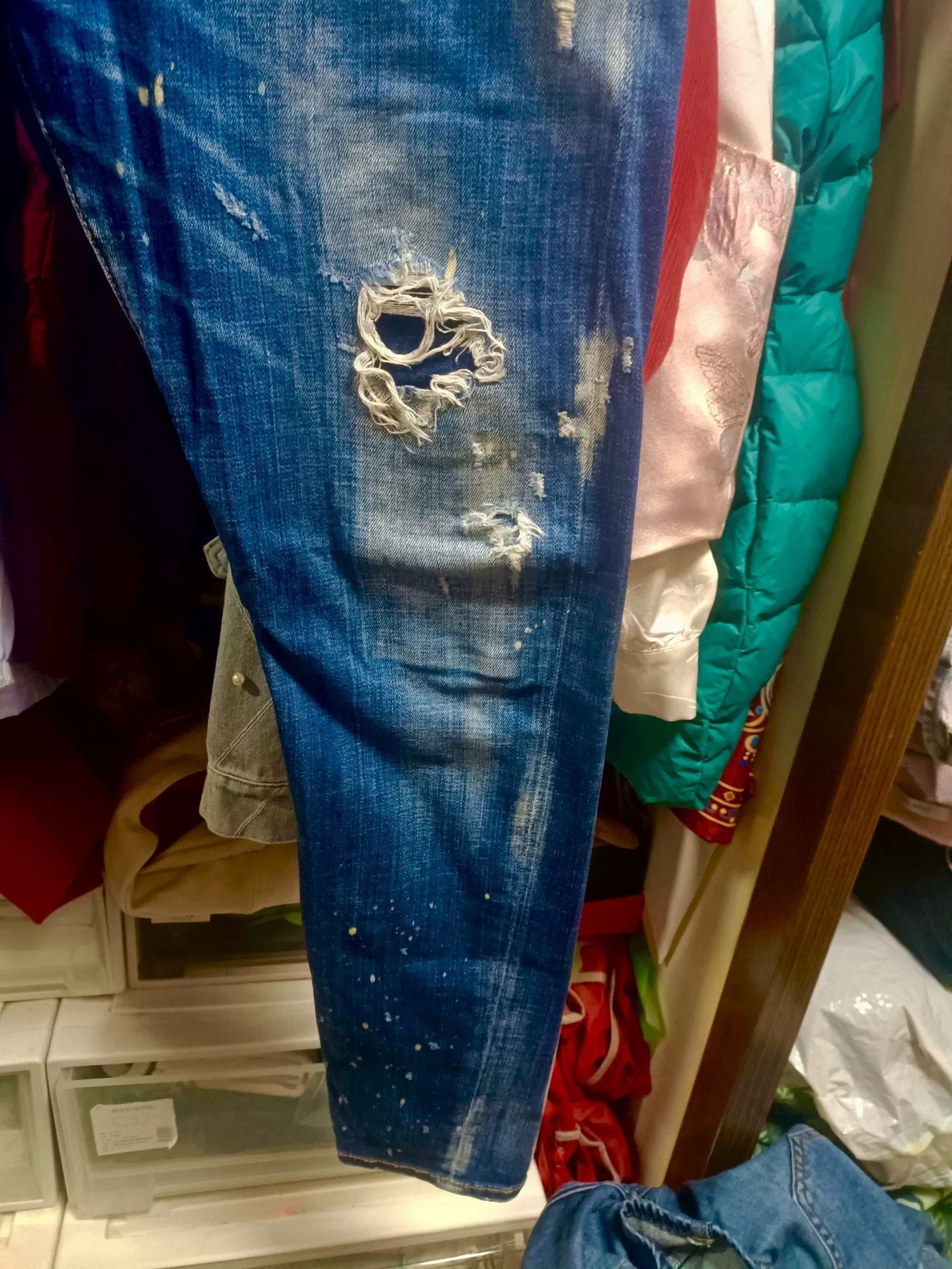 Dsquared2 DSQUARED2 D2 Runway CKT Jeans Size US 32 / EU 48 - 6 Thumbnail
