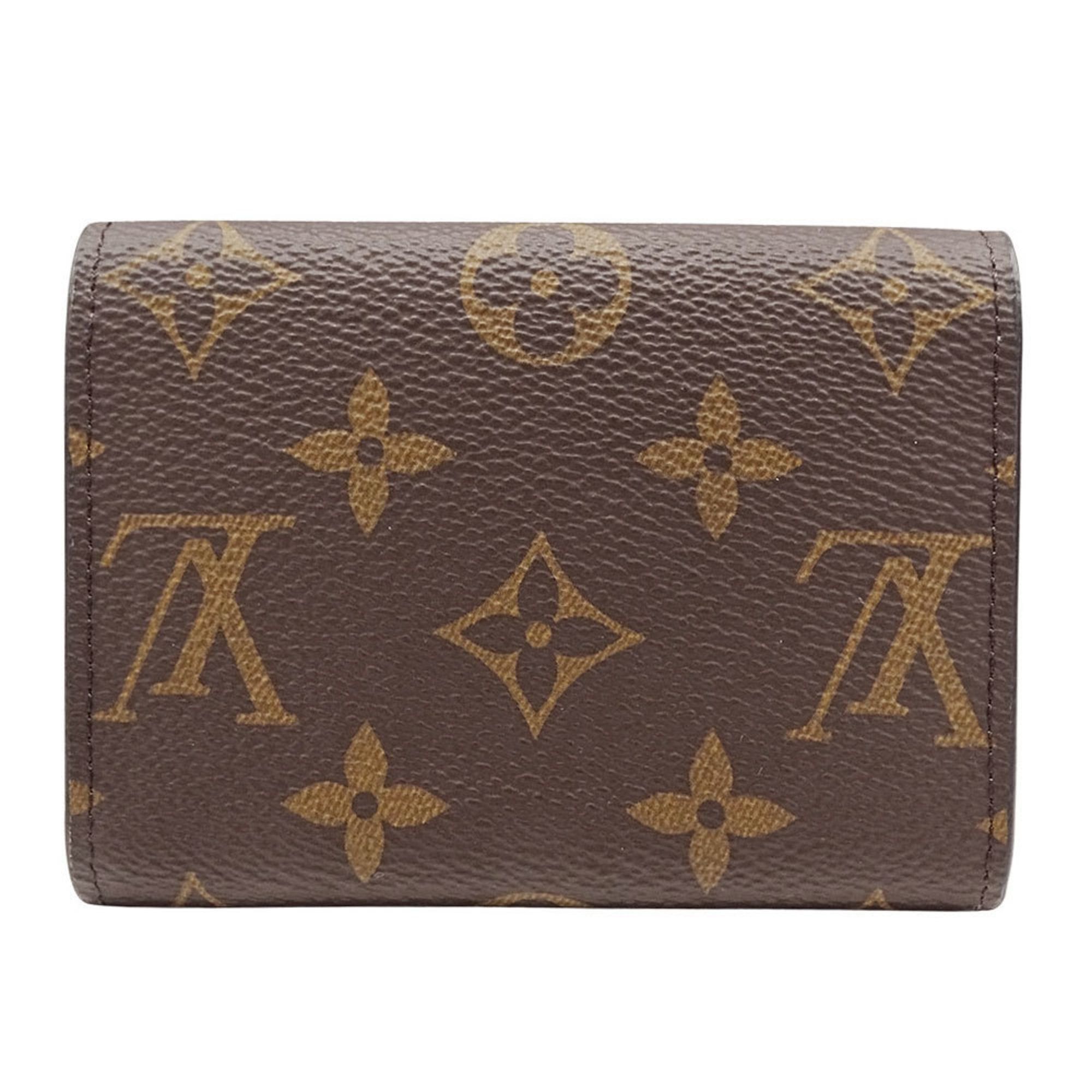 Louis Vuitton Louis Vuitton Women's Monogram Canvas Wallet, Porte Monnaie Rosalie, Rose Ballerine, Brown, M62361. Size ONE SIZE - 2 Thumbnail