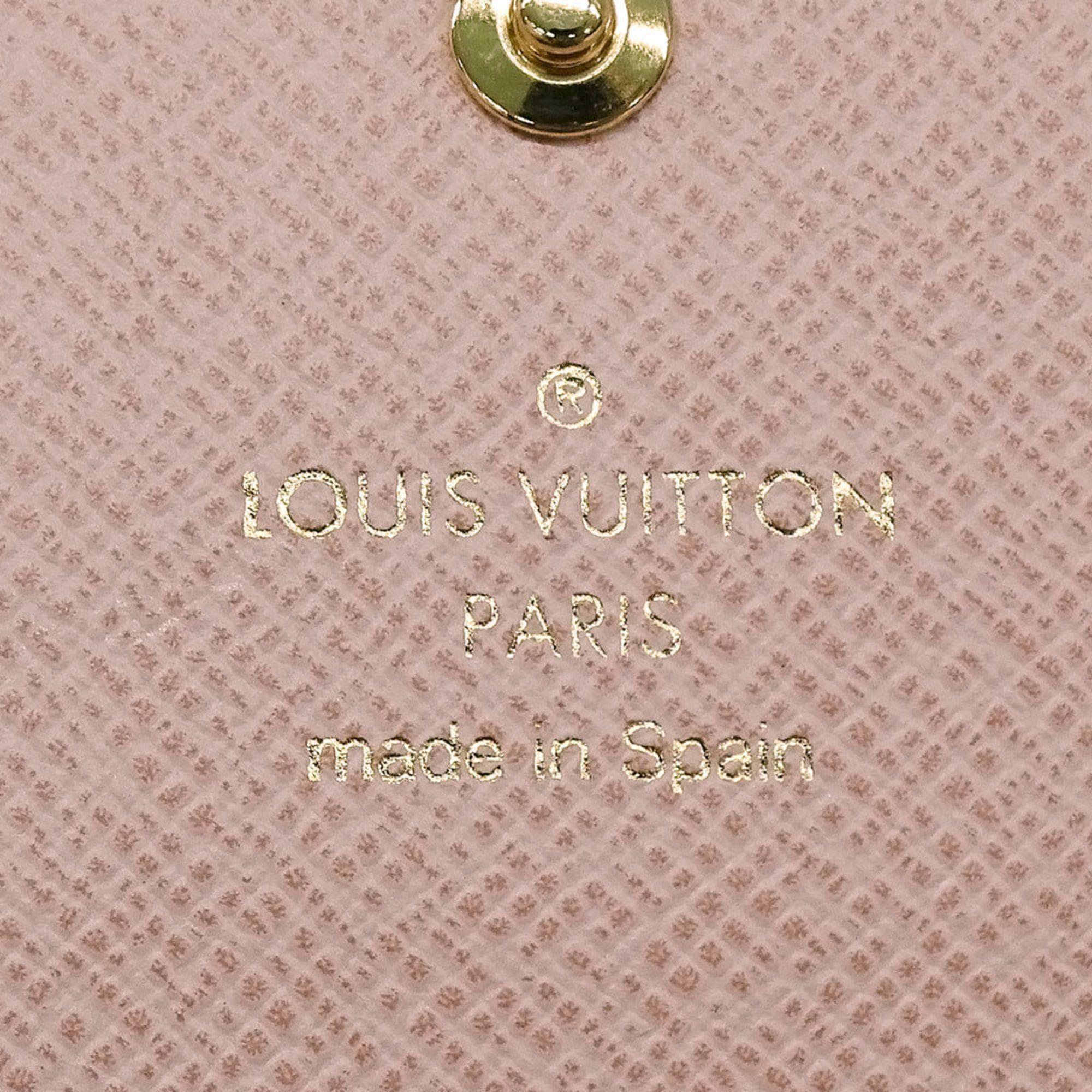 Louis Vuitton Louis Vuitton Women's Monogram Canvas Wallet, Porte Monnaie Rosalie, Rose Ballerine, Brown, M62361. Size ONE SIZE - 8 Thumbnail