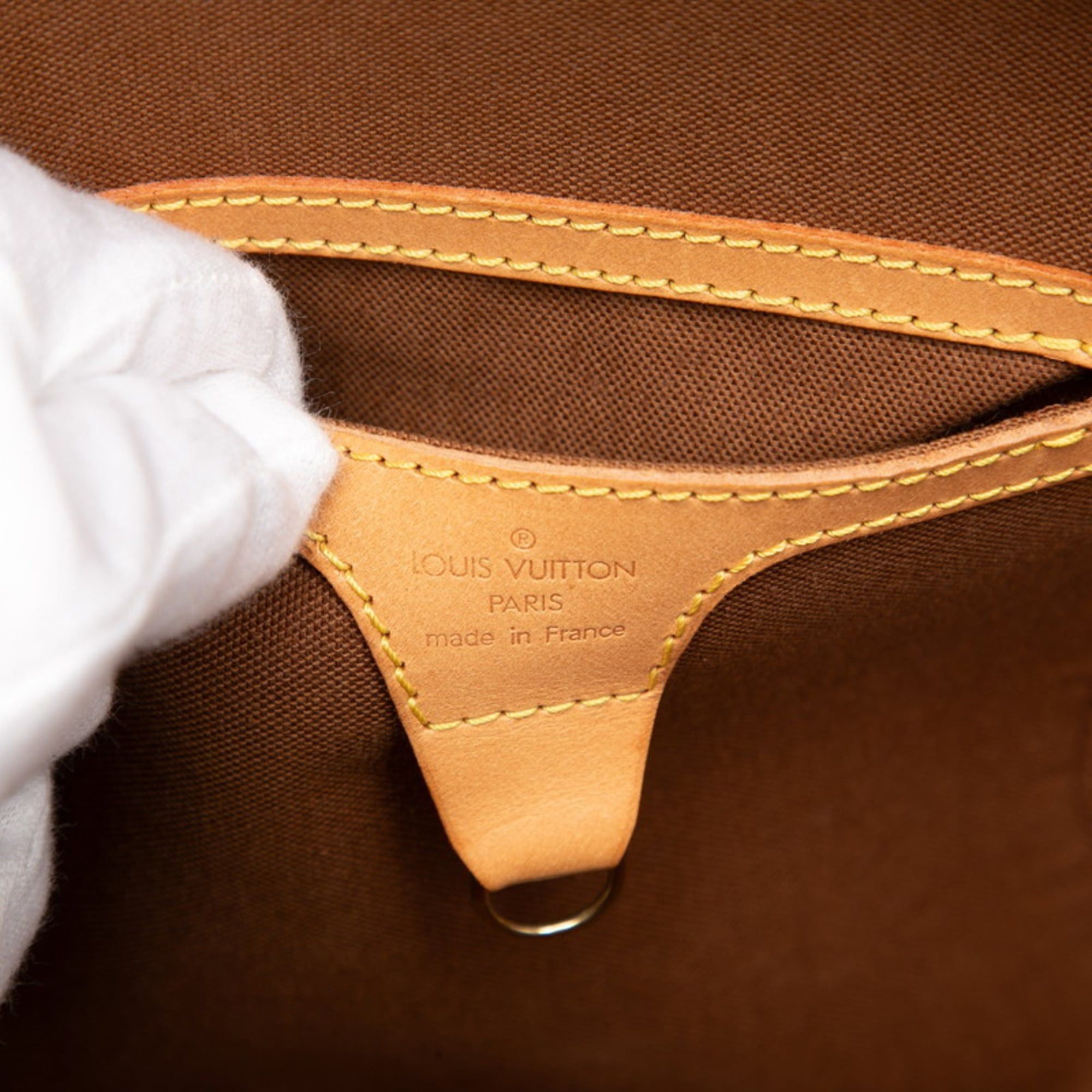 Louis Vuitton Louis Vuitton Monogram Ellipse MM Handbag M51126 Brown Leather Women's LOUIS VUITTON Size ONE SIZE - 5 Thumbnail