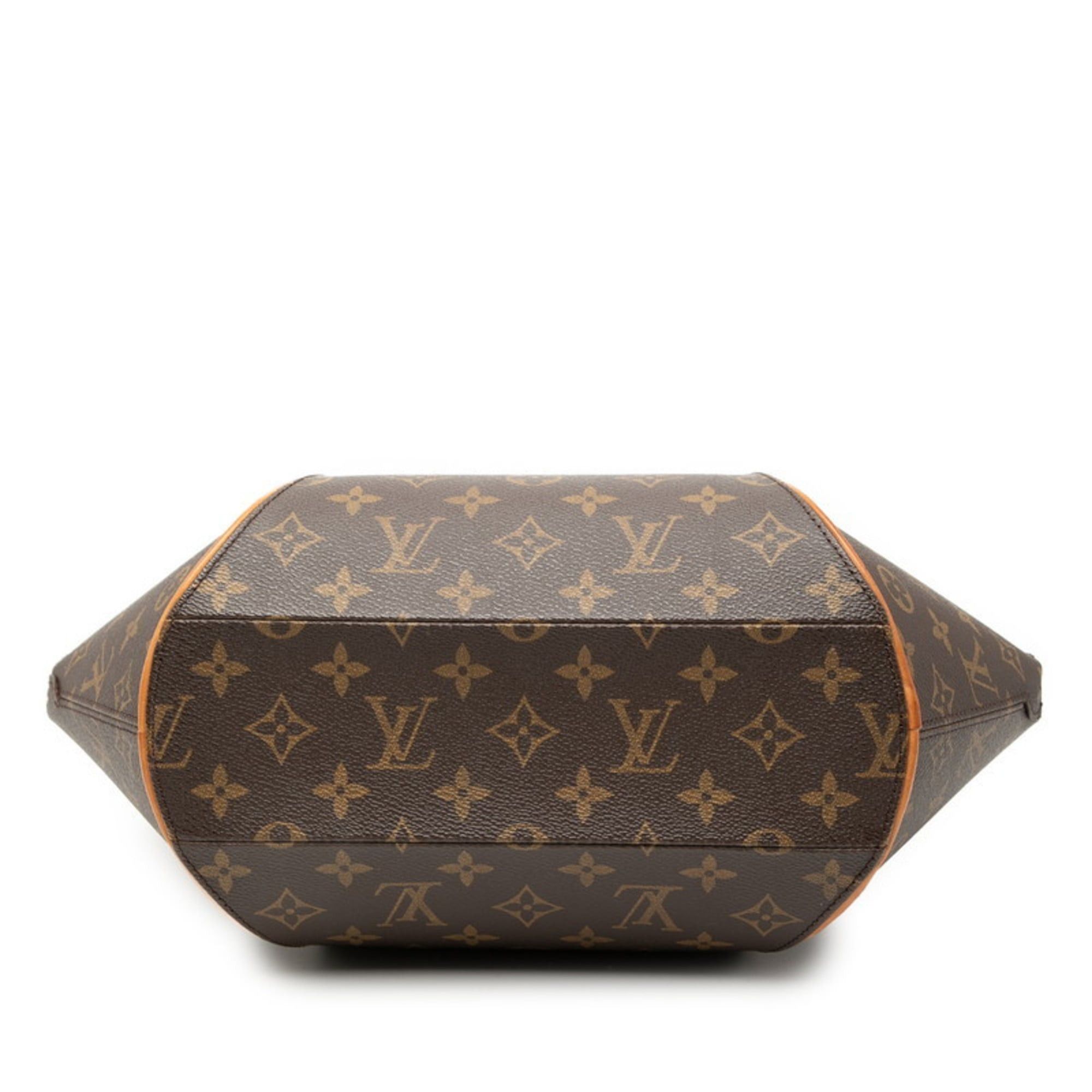 Louis Vuitton Louis Vuitton Monogram Ellipse MM Handbag M51126 Brown Leather Women's LOUIS VUITTON Size ONE SIZE - 3 Thumbnail
