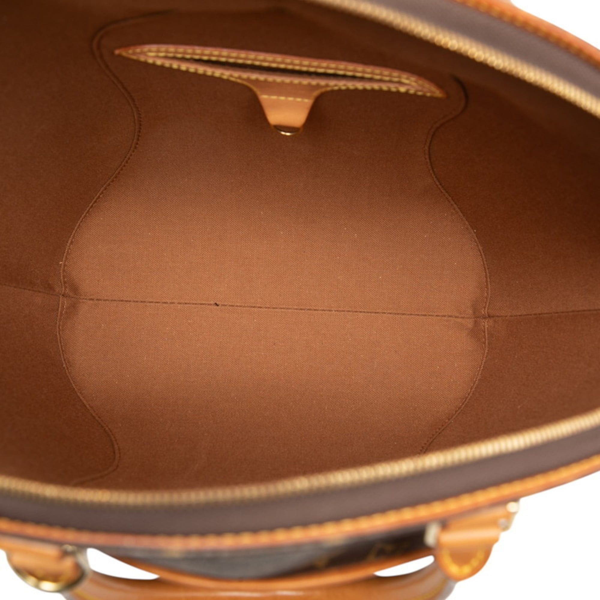Louis Vuitton Louis Vuitton Monogram Ellipse MM Handbag M51126 Brown Leather Women's LOUIS VUITTON Size ONE SIZE - 4 Thumbnail
