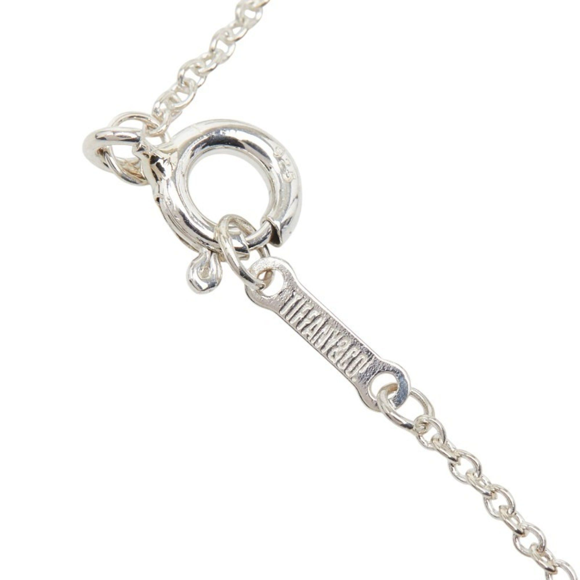 Tiffany & Co. Tiffany SV925 Silver Open Heart Necklace for Women, TIFFANY & Co. Size ONE SIZE - 5 Thumbnail