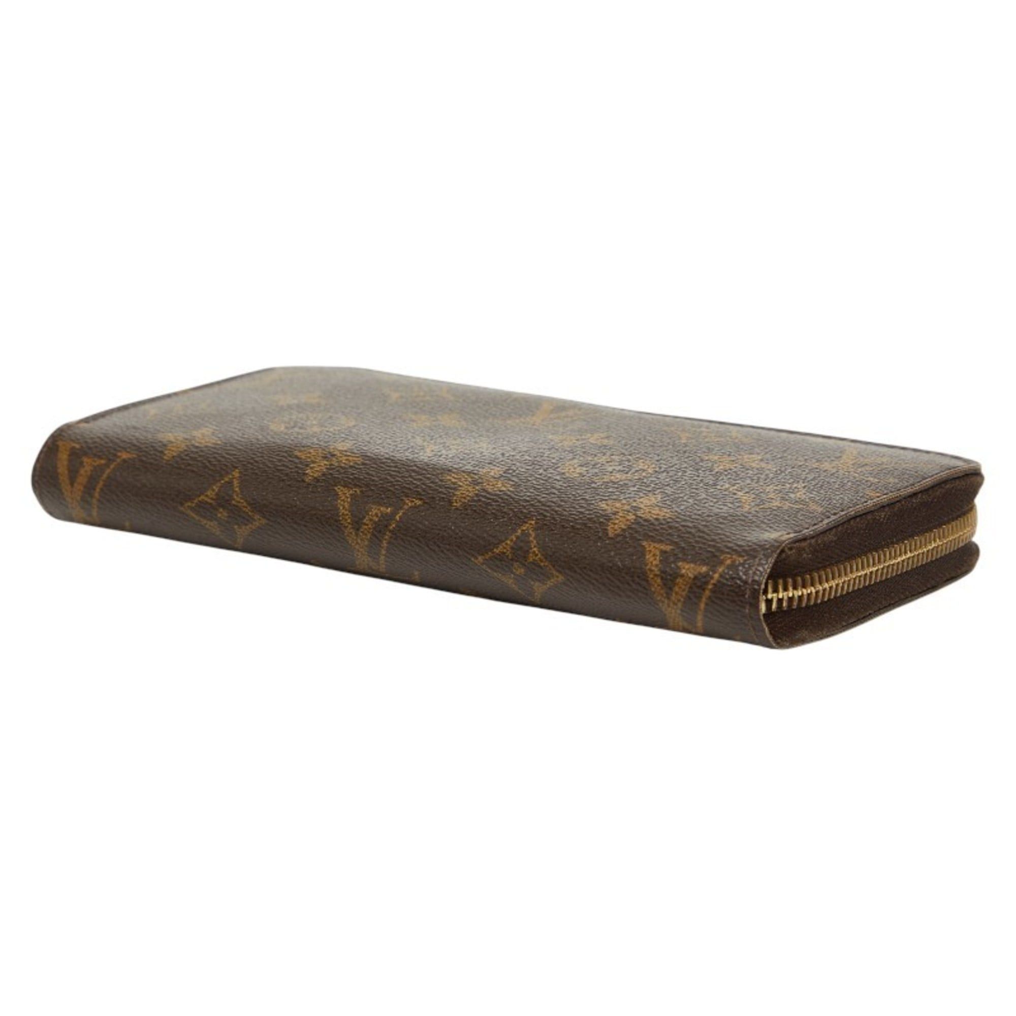 Louis Vuitton Louis Vuitton Monogram Zippy Wallet, Round Zipper Long Wallet M60017, Brown, Women's, LOUIS VUITTON Size ONE SIZE - 4 Thumbnail