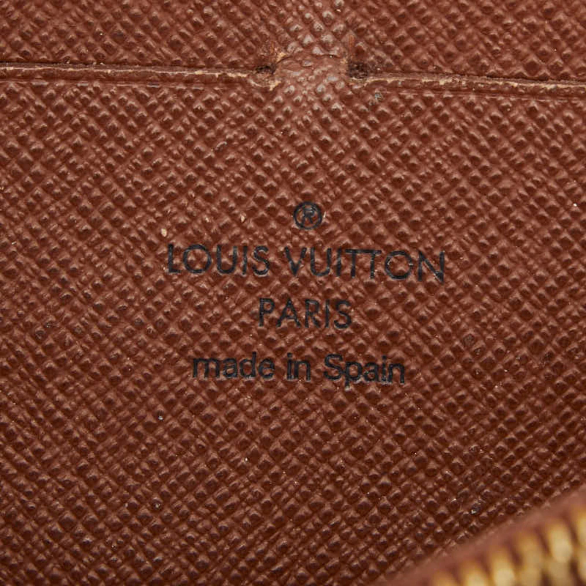 Louis Vuitton Louis Vuitton Monogram Zippy Wallet, Round Zipper Long Wallet M60017, Brown, Women's, LOUIS VUITTON Size ONE SIZE - 7 Thumbnail