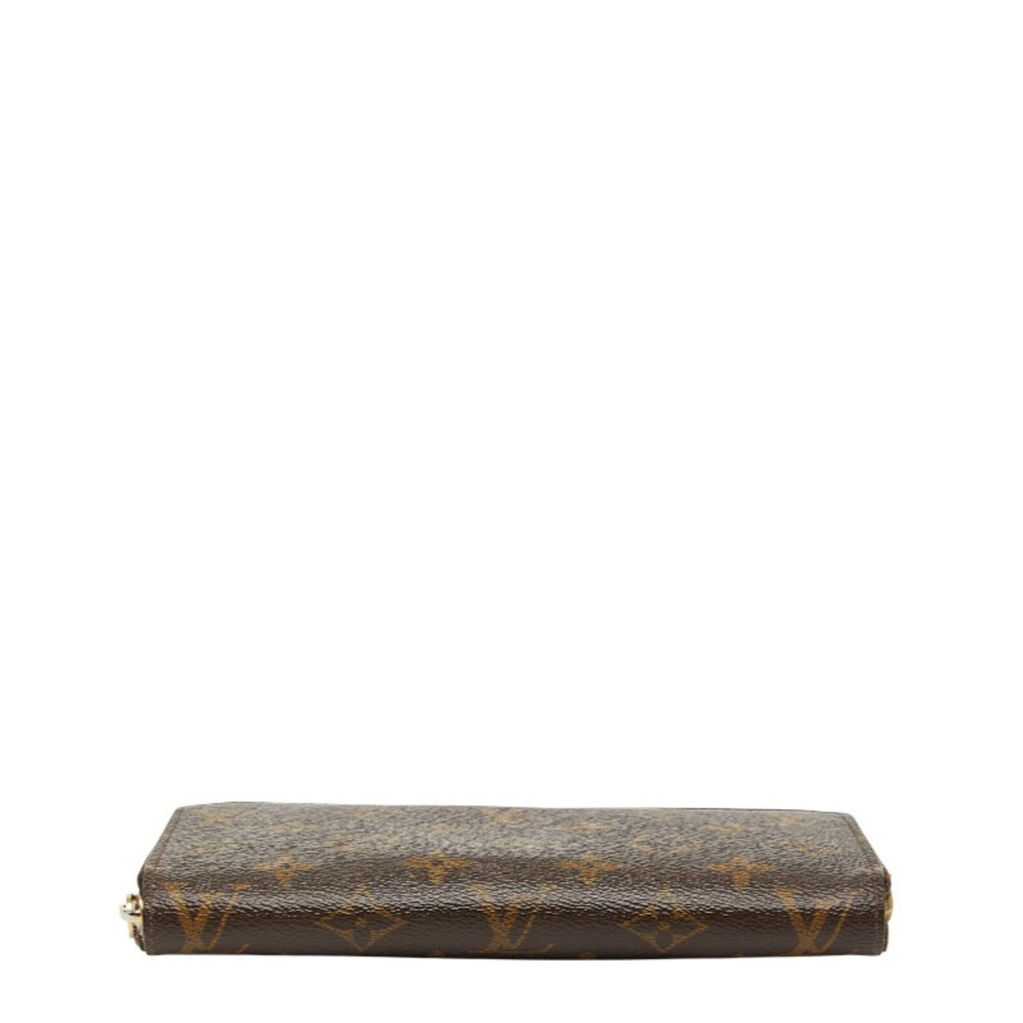 Louis Vuitton Louis Vuitton Monogram Zippy Wallet, Round Zipper Long Wallet M60017, Brown, Women's, LOUIS VUITTON Size ONE SIZE - 3 Thumbnail