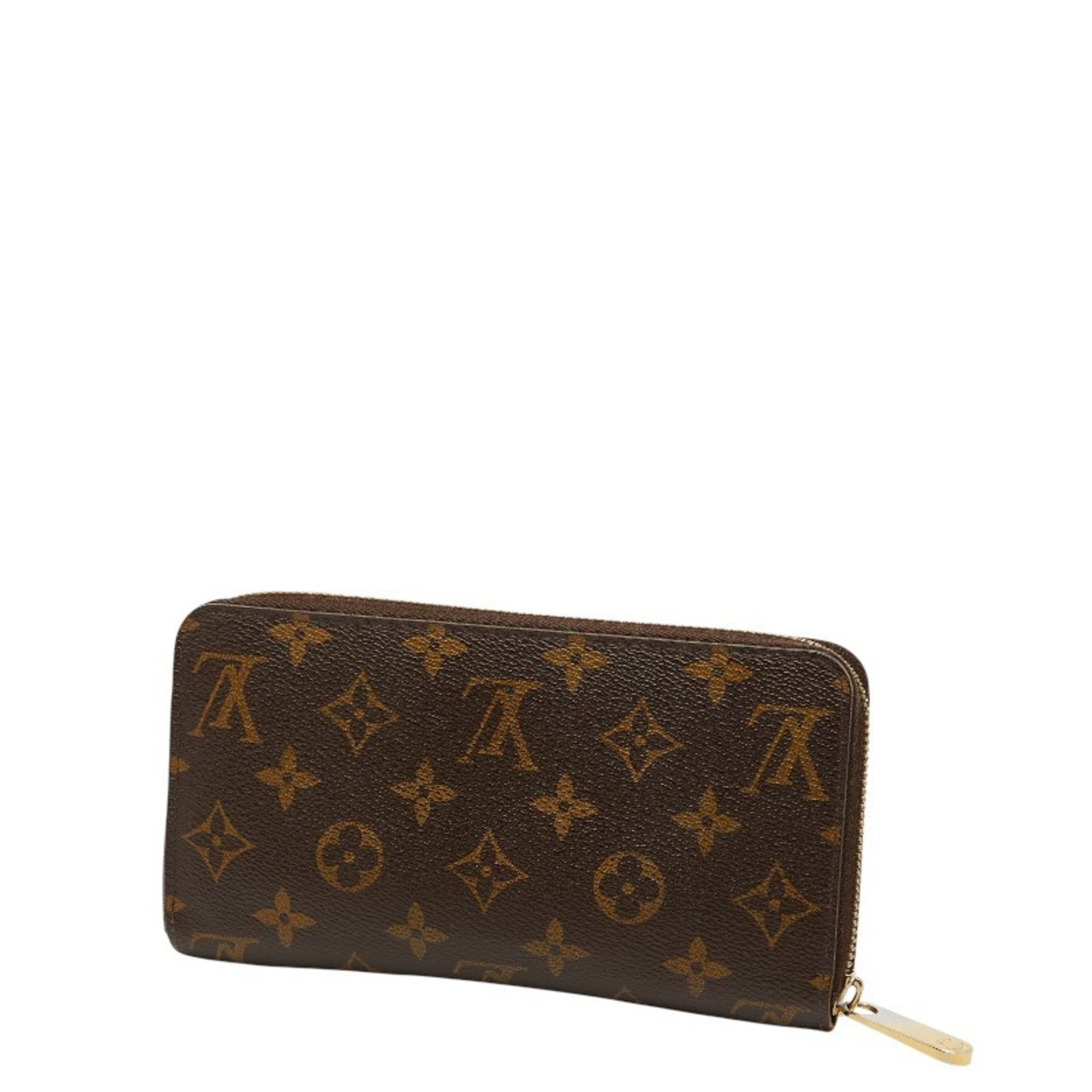 Louis Vuitton Louis Vuitton Monogram Zippy Wallet, Round Zipper Long Wallet M60017, Brown, Women's, LOUIS VUITTON Size ONE SIZE - 2 Thumbnail