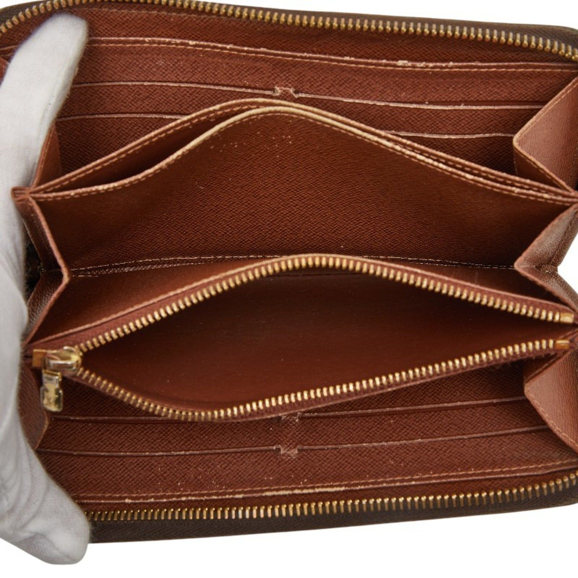 Louis Vuitton Louis Vuitton Monogram Zippy Wallet, Round Zipper Long Wallet M60017, Brown, Women's, LOUIS VUITTON Size ONE SIZE - 6 Thumbnail