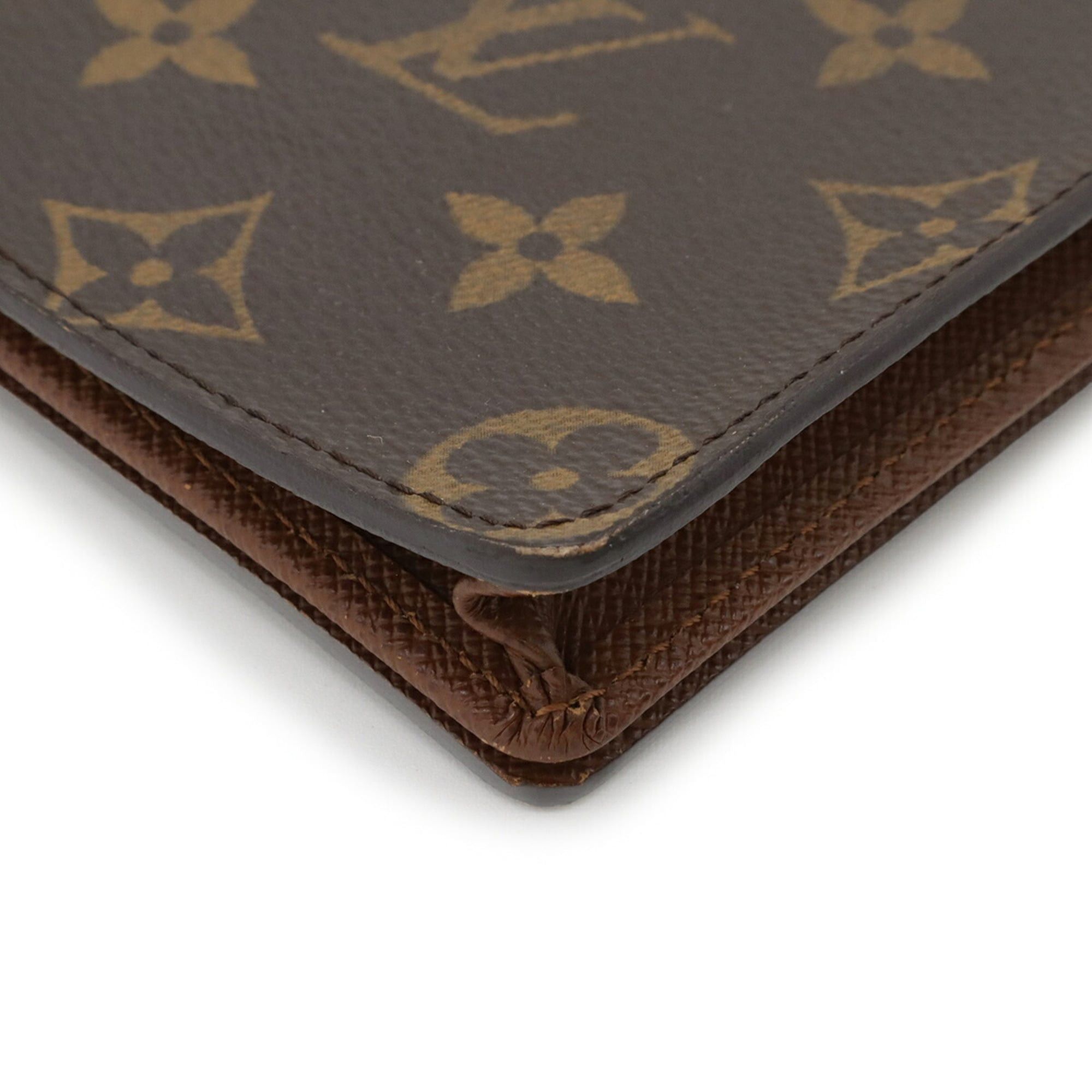 Louis Vuitton LOUIS VUITTON Monogram Porte Carte Credit Yen Bi-fold Long Wallet M60825 Size ONE SIZE - 4 Thumbnail